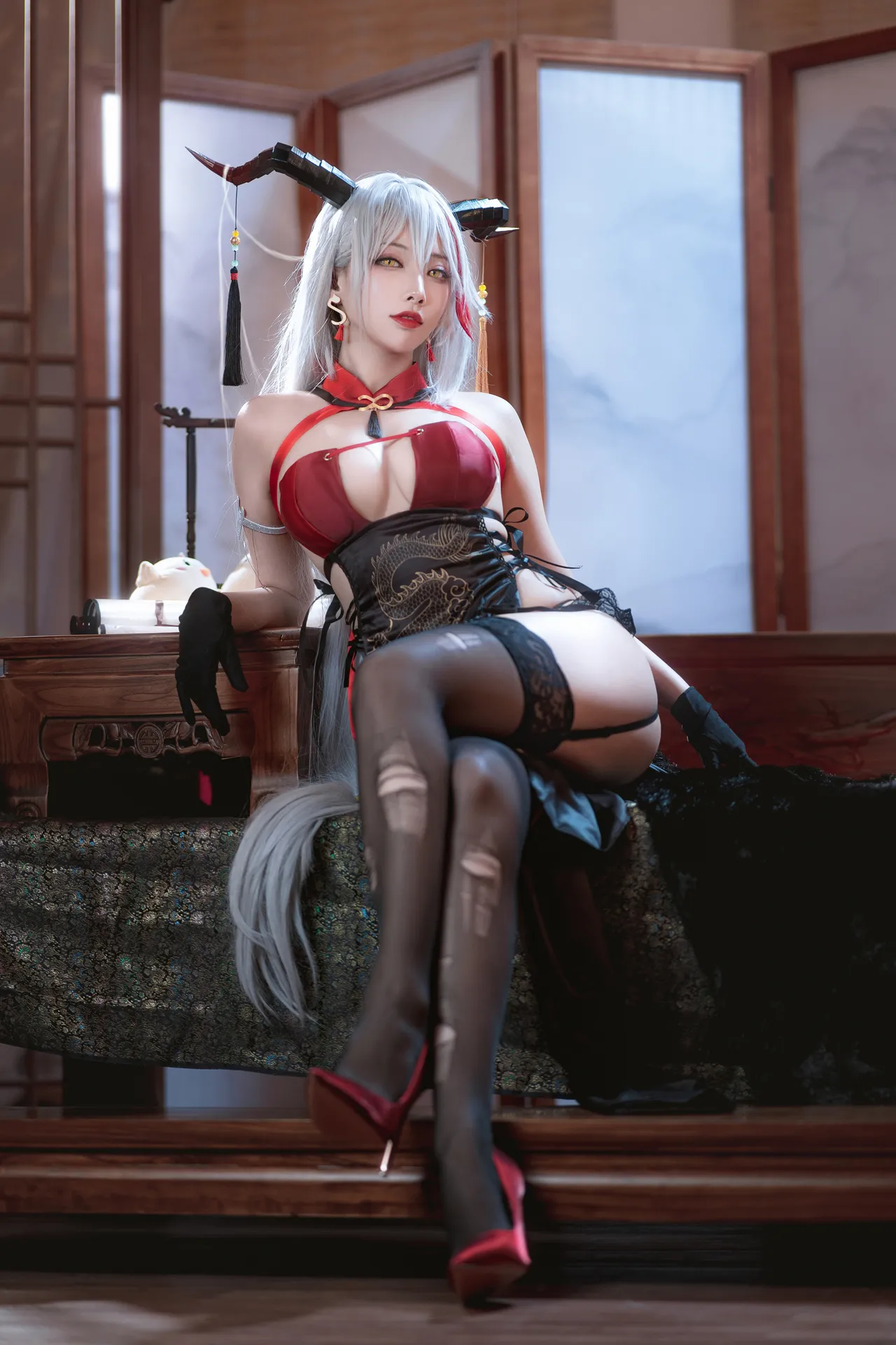 宮本桜 - 埃吉尔旗袍-erohere21.webp