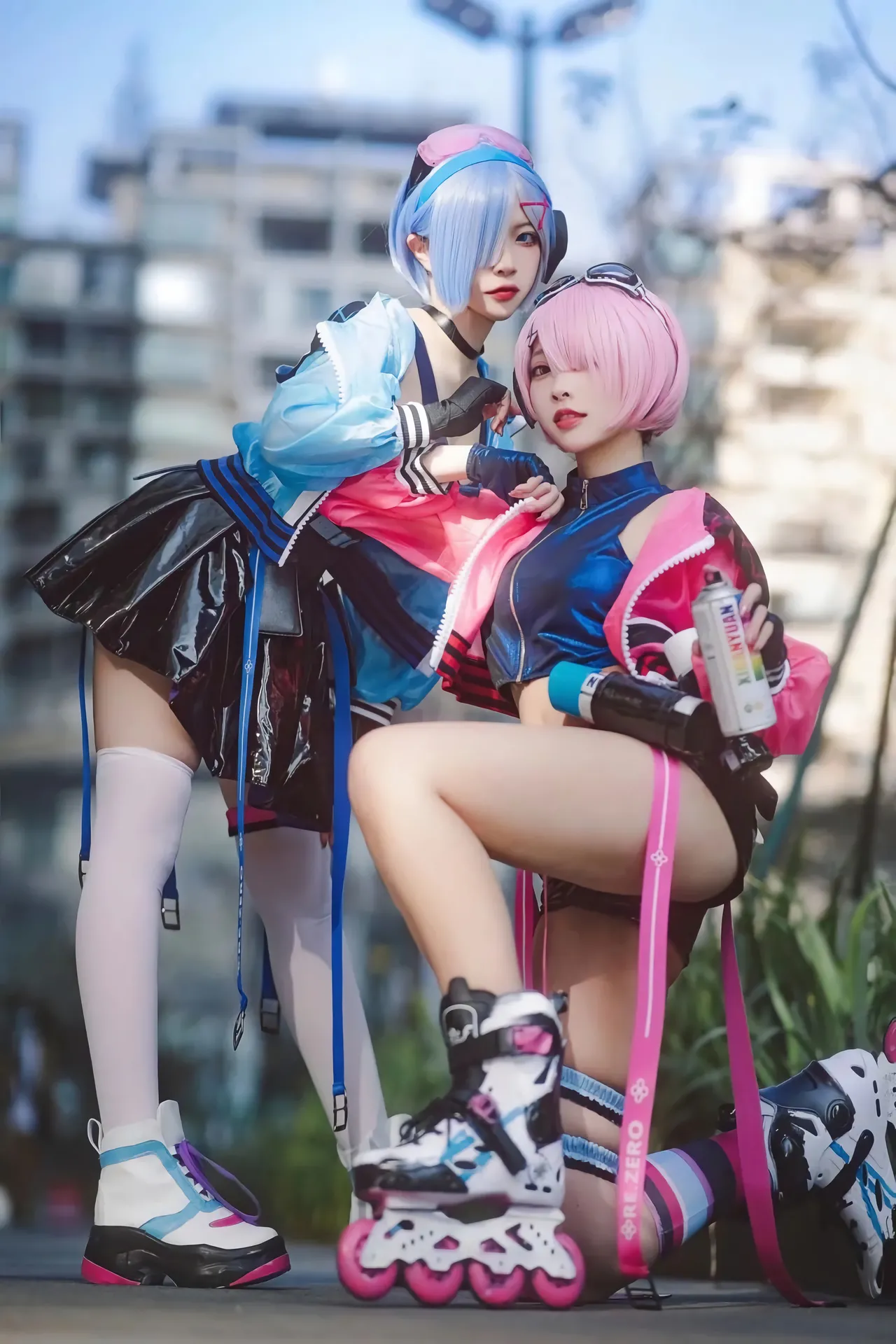 宮本桜&二佐Nisa - 从零开始的异世界生活 蕾姆&拉姆 场照-erohere14.webp