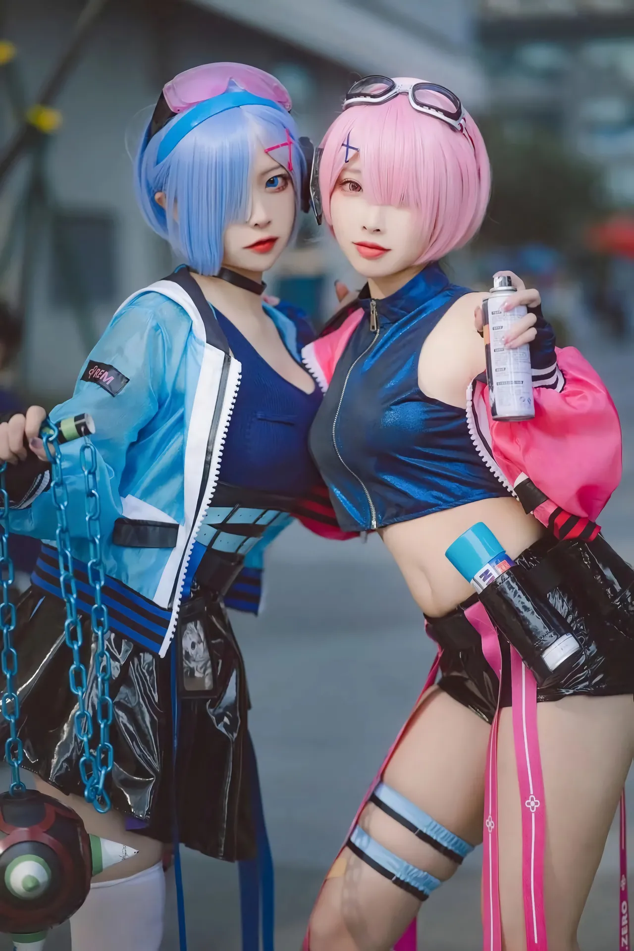 宮本桜&二佐Nisa - 从零开始的异世界生活 蕾姆&拉姆 场照-erohere15.webp