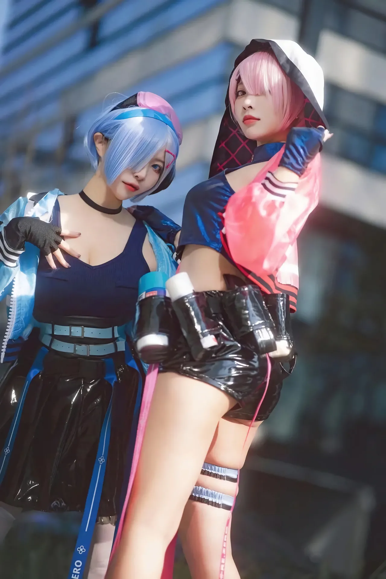 宮本桜&二佐Nisa - 从零开始的异世界生活 蕾姆&拉姆 场照-erohere19.webp