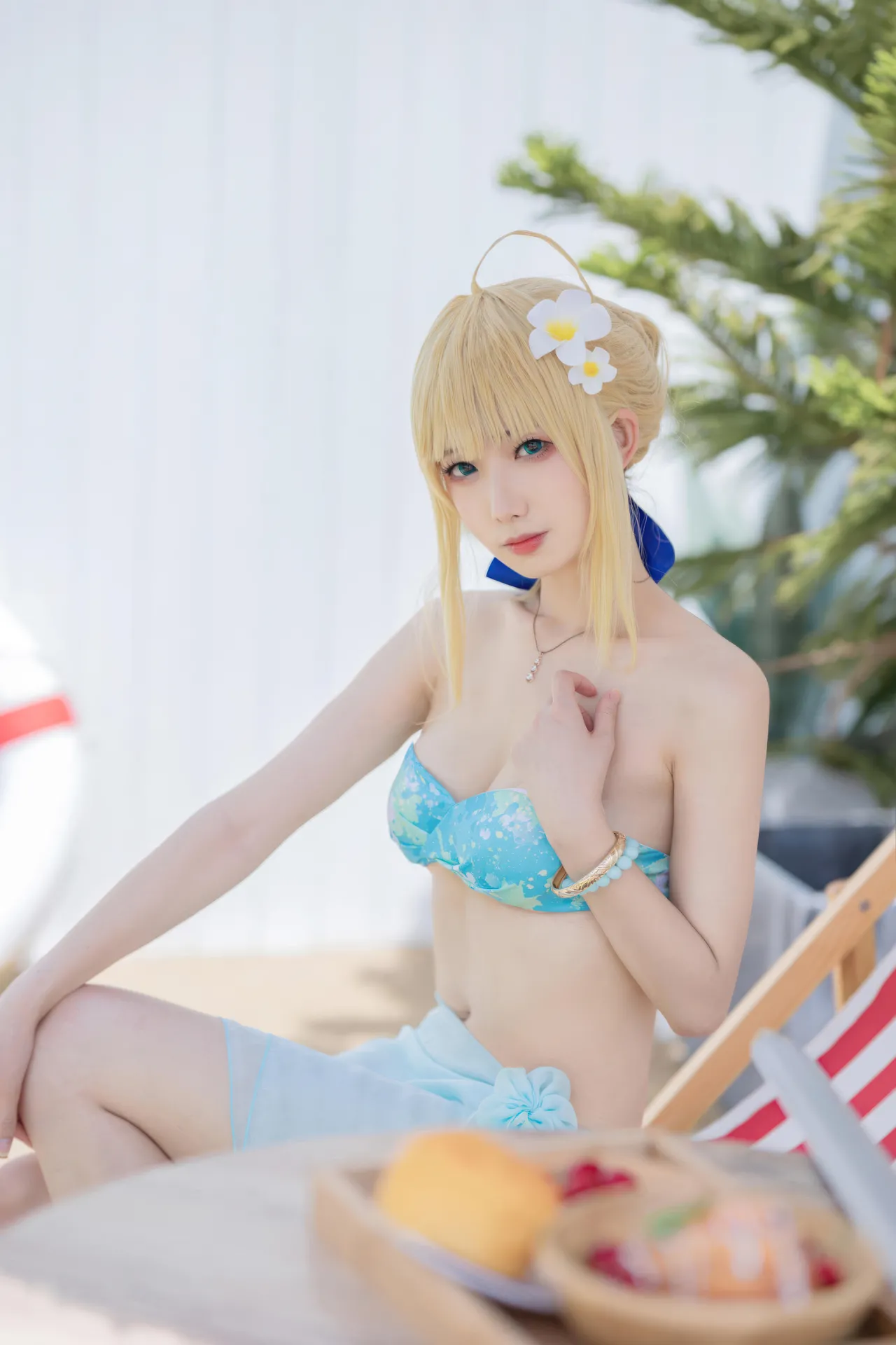 封疆疆v - FGO Saber 泳装