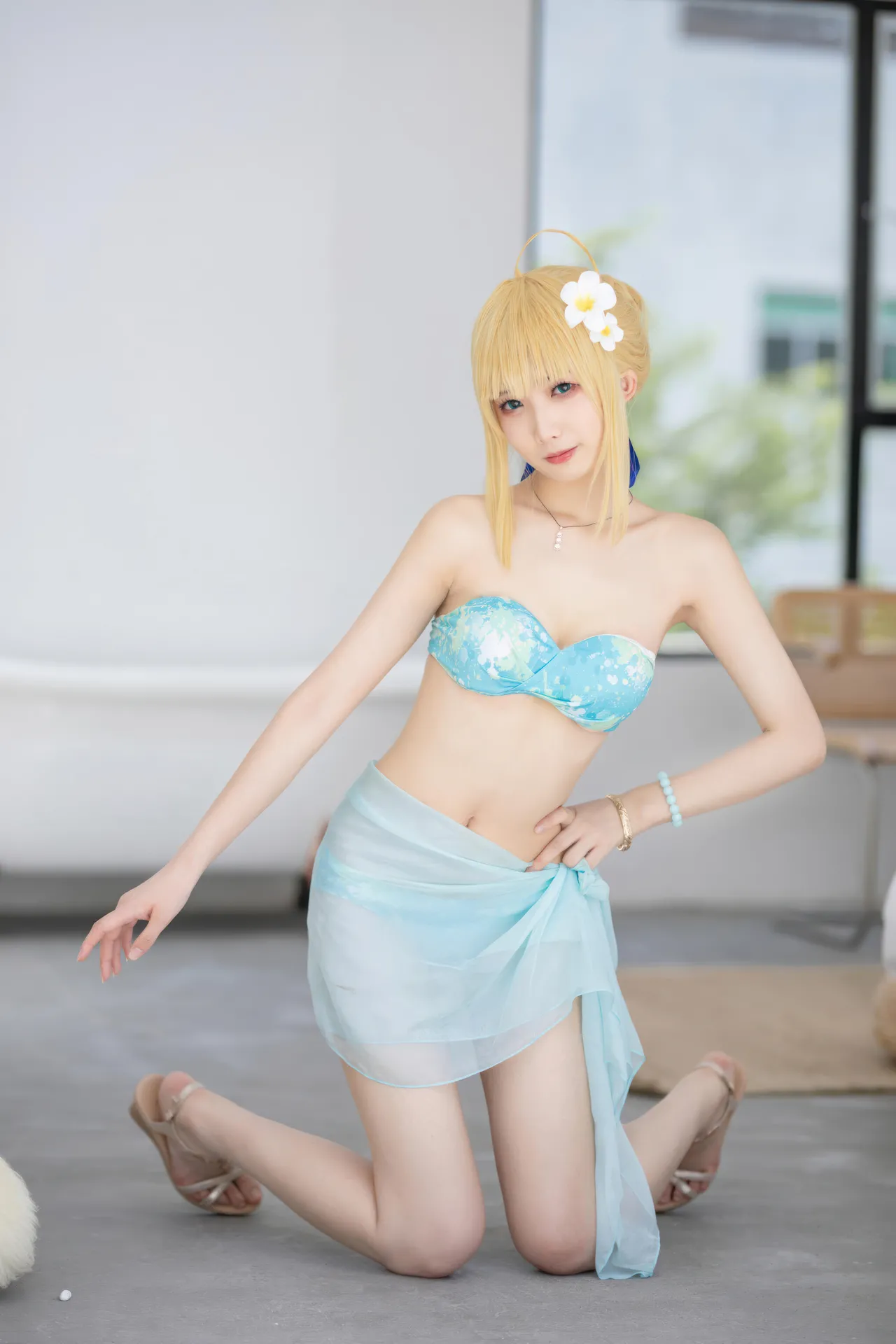 封疆疆v - FGO Saber 泳装-erohere15.webp