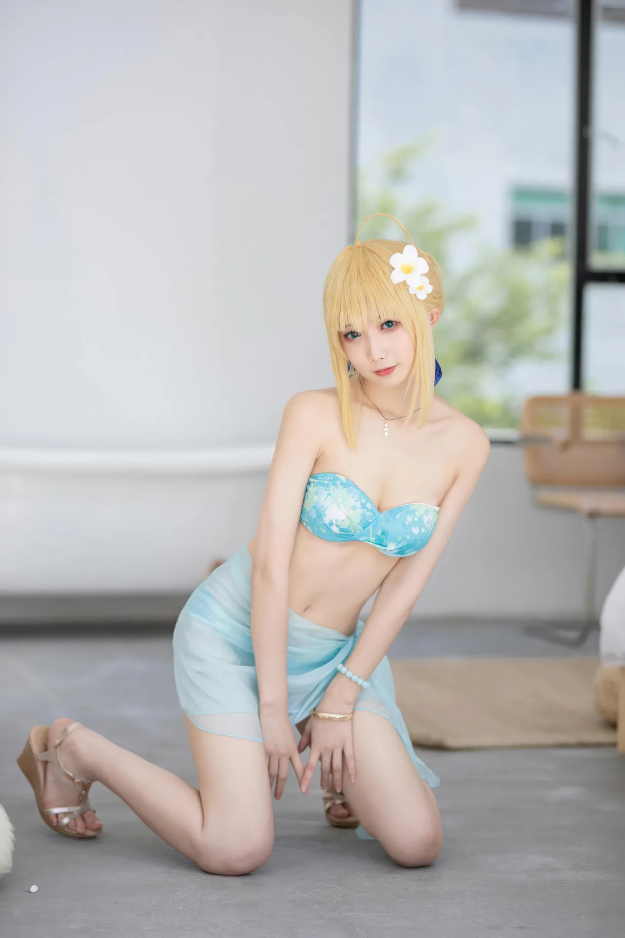 封疆疆v - FGO Saber 泳装-erohere17.webp