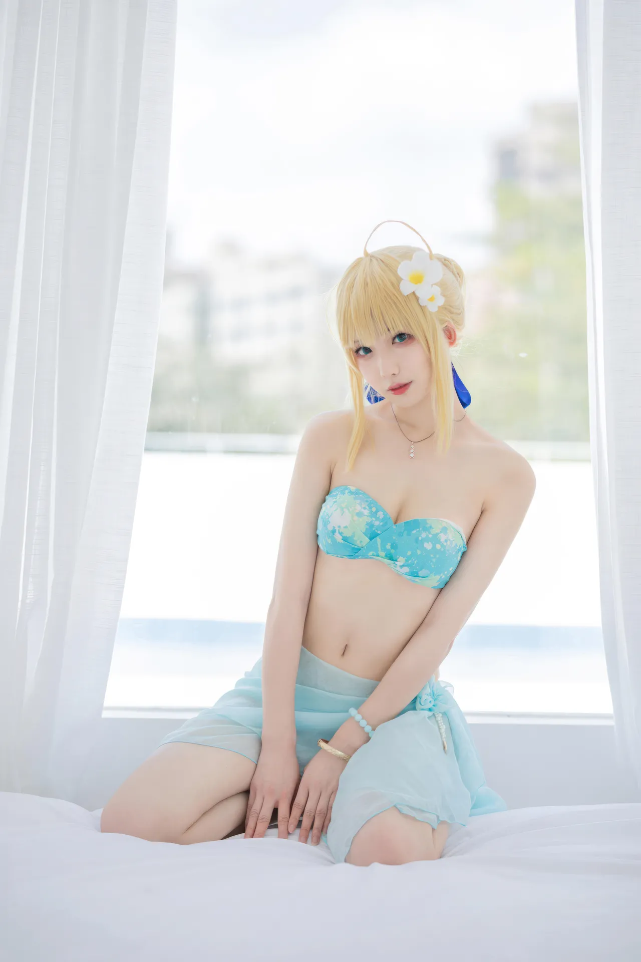 封疆疆v - FGO Saber 泳装-erohere6.webp