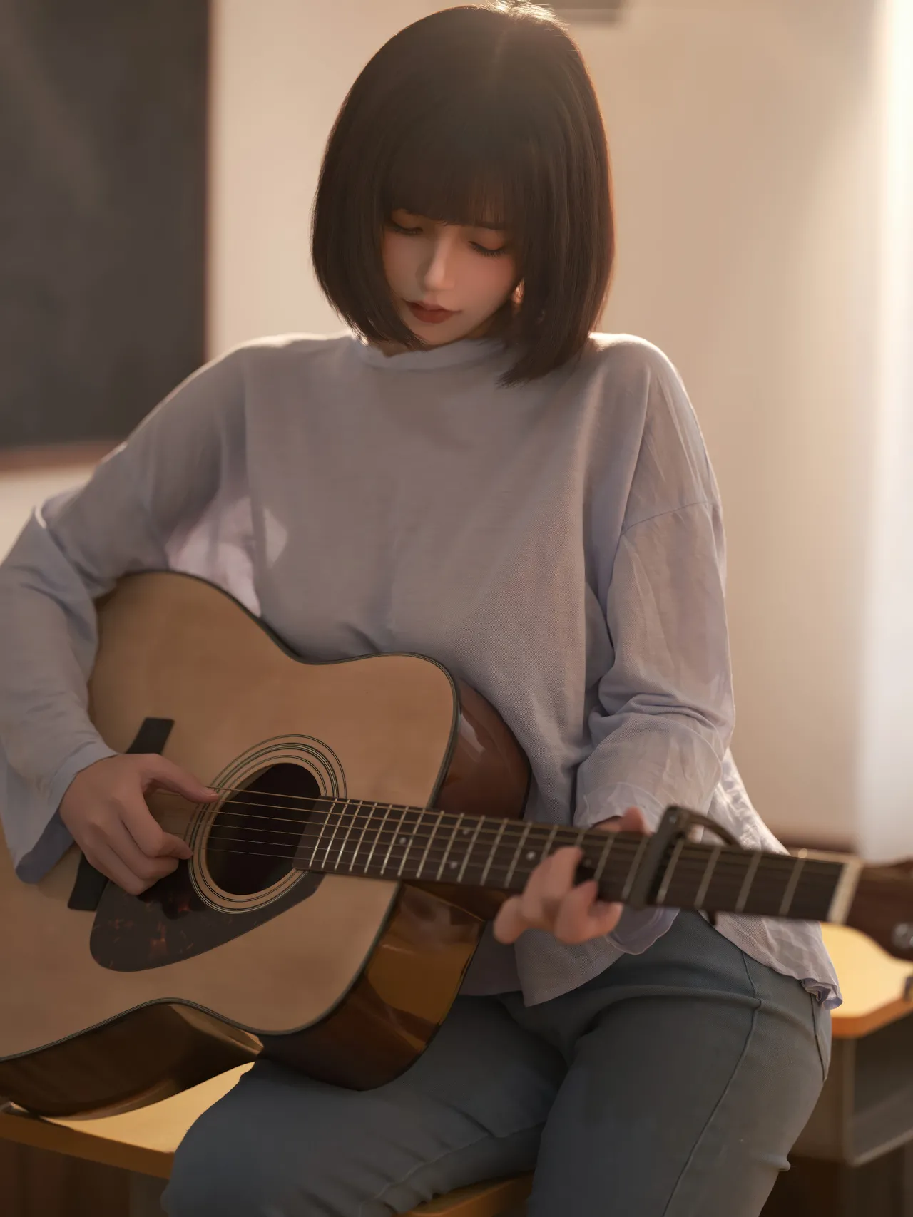 小仓千代w - 吉他少女-erohere12.webp