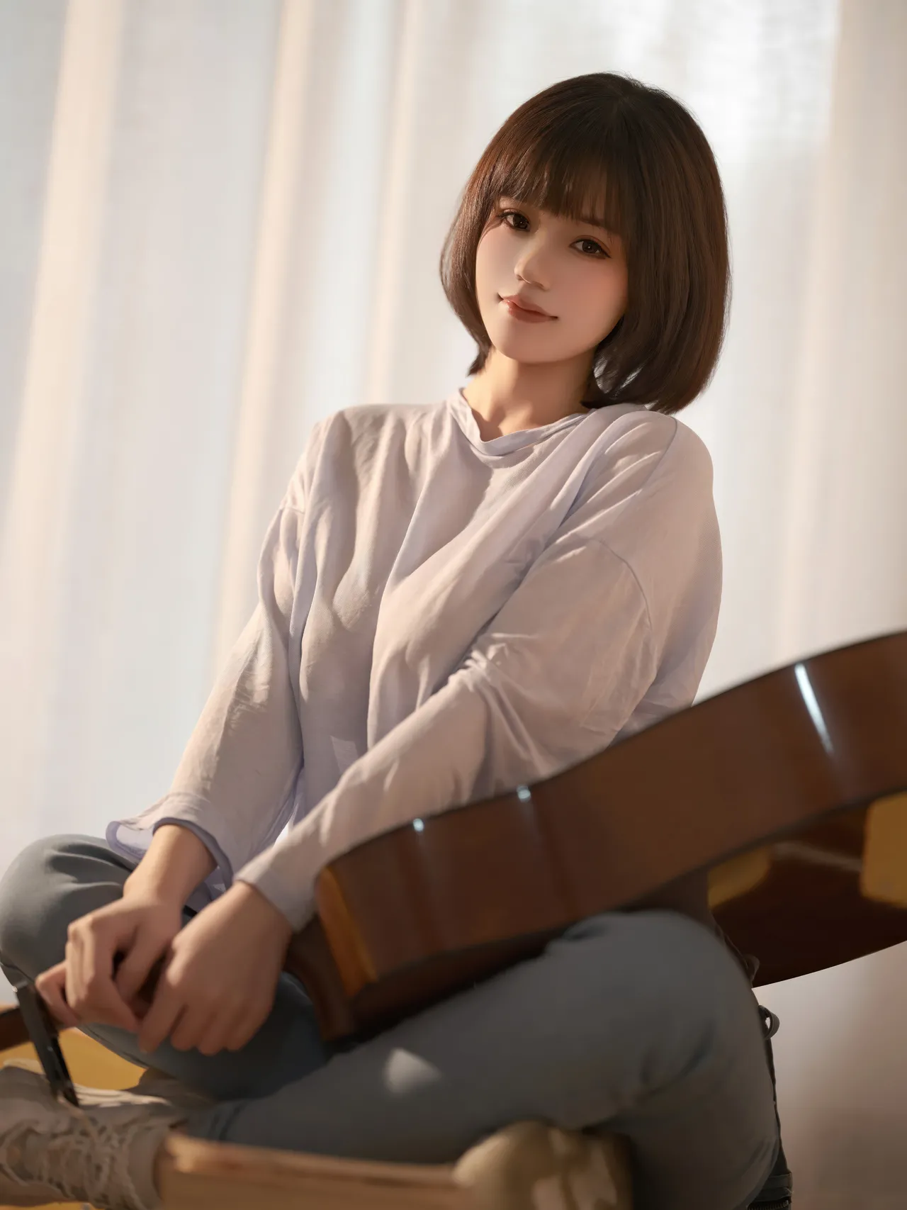 小仓千代w - 吉他少女-erohere17.webp
