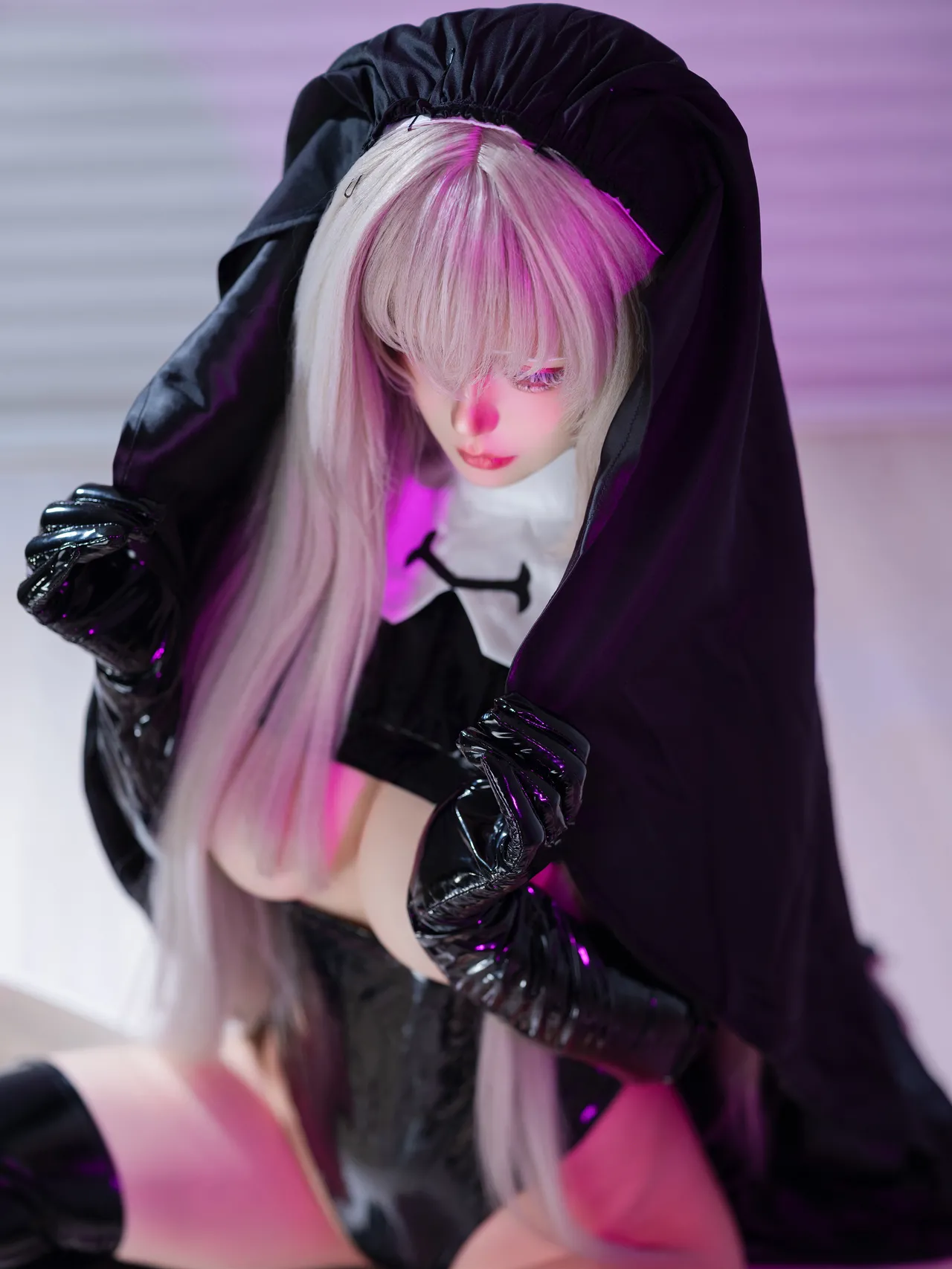 小仓千代w - 蔚蓝档案 歌住樱子 同人修女服-erohere40.webp