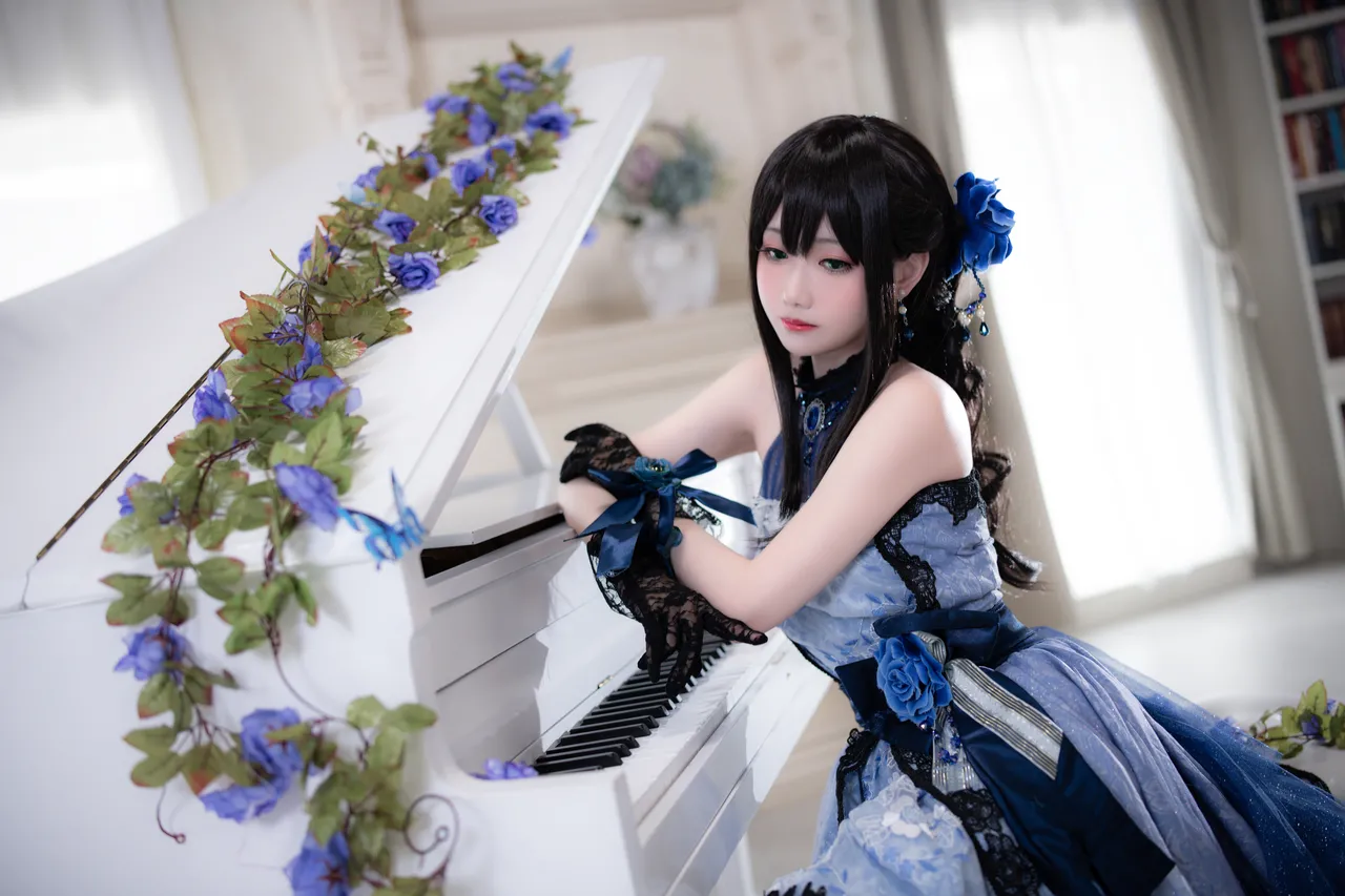 小木曾AYA - 涩谷凛 礼服 (偶像大师)-erohere1.webp