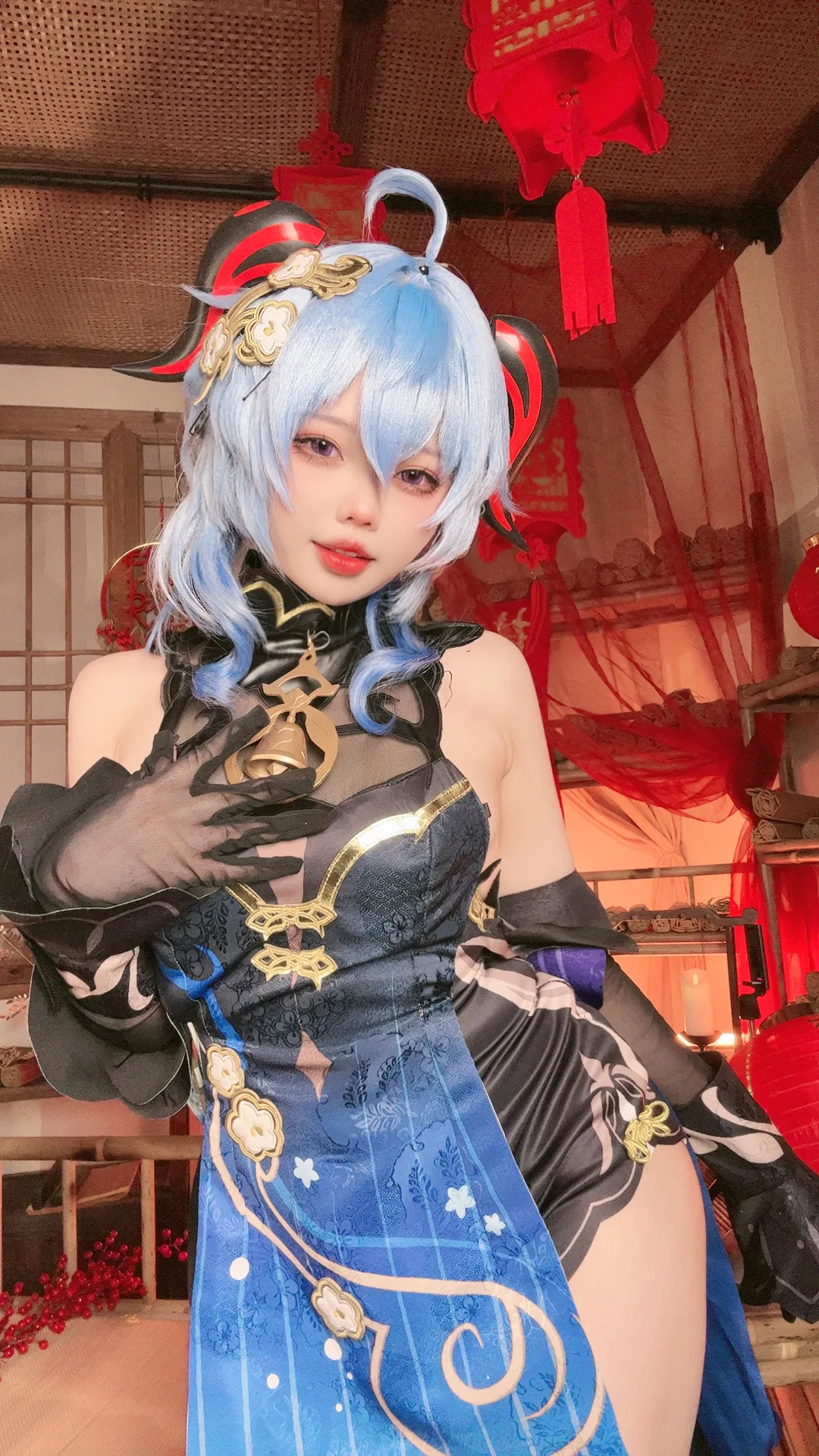 小瑶幺幺 - 原神海灯节礼服单人版 40P13V 215MB-erohere14.webp