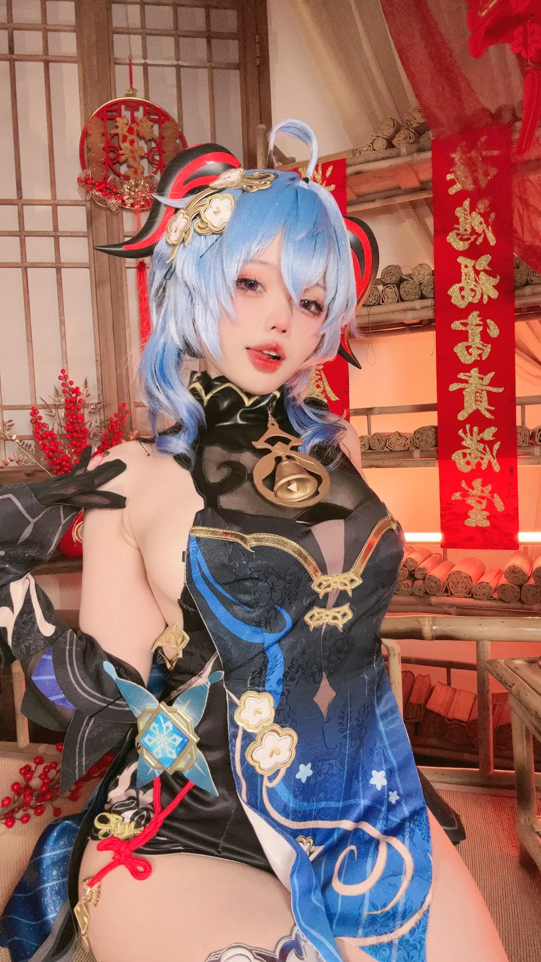 小瑶幺幺 - 原神海灯节礼服单人版 40P13V 215MB-erohere2.webp