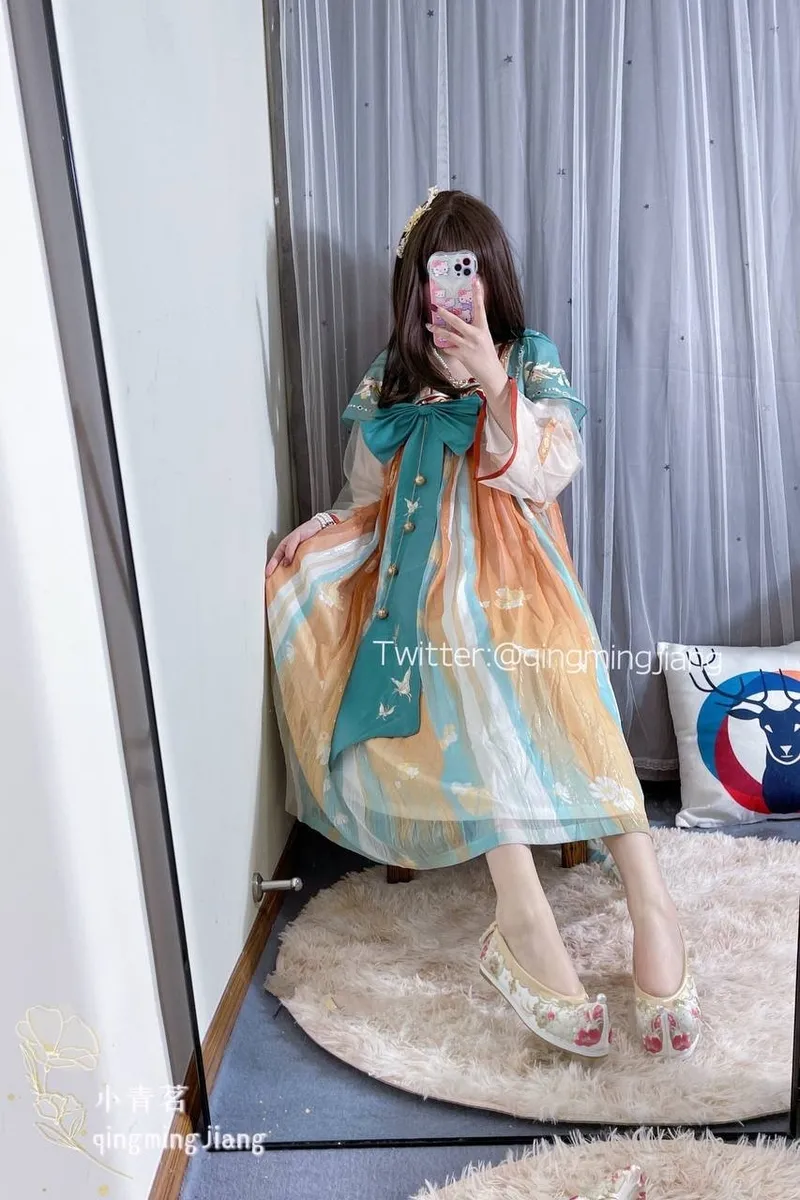 小青茗 (QingmingJiang) cosplay Princess Yaoyao - King of Glory-erohere12.webp