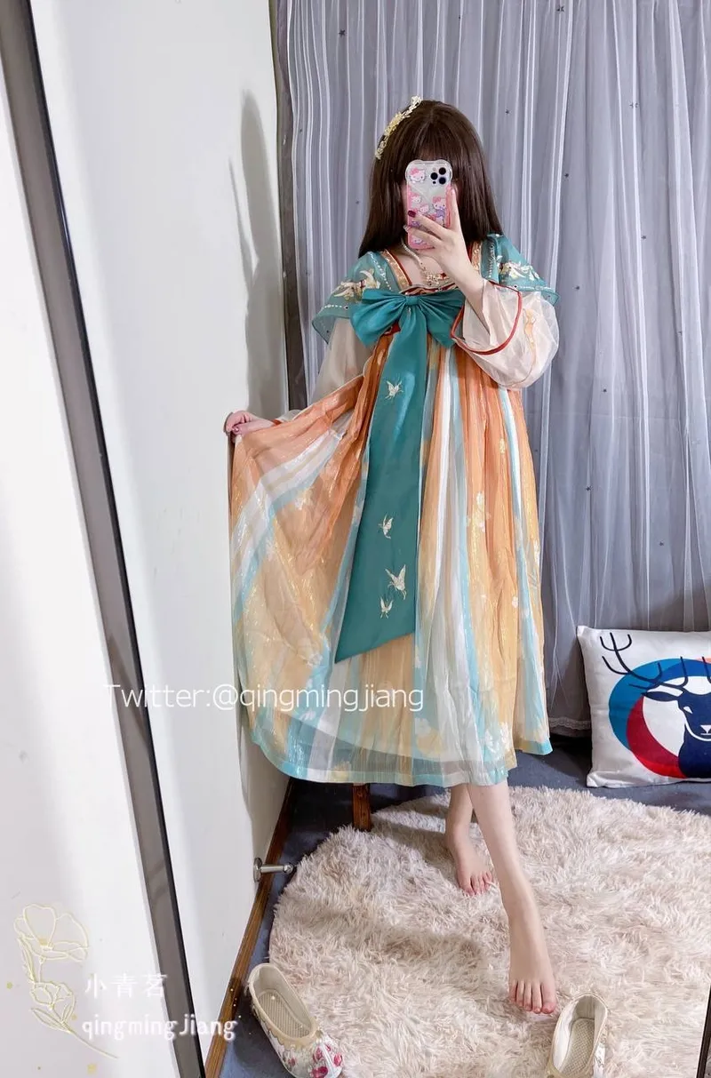 小青茗 (QingmingJiang) cosplay Princess Yaoyao - King of Glory-erohere51.webp