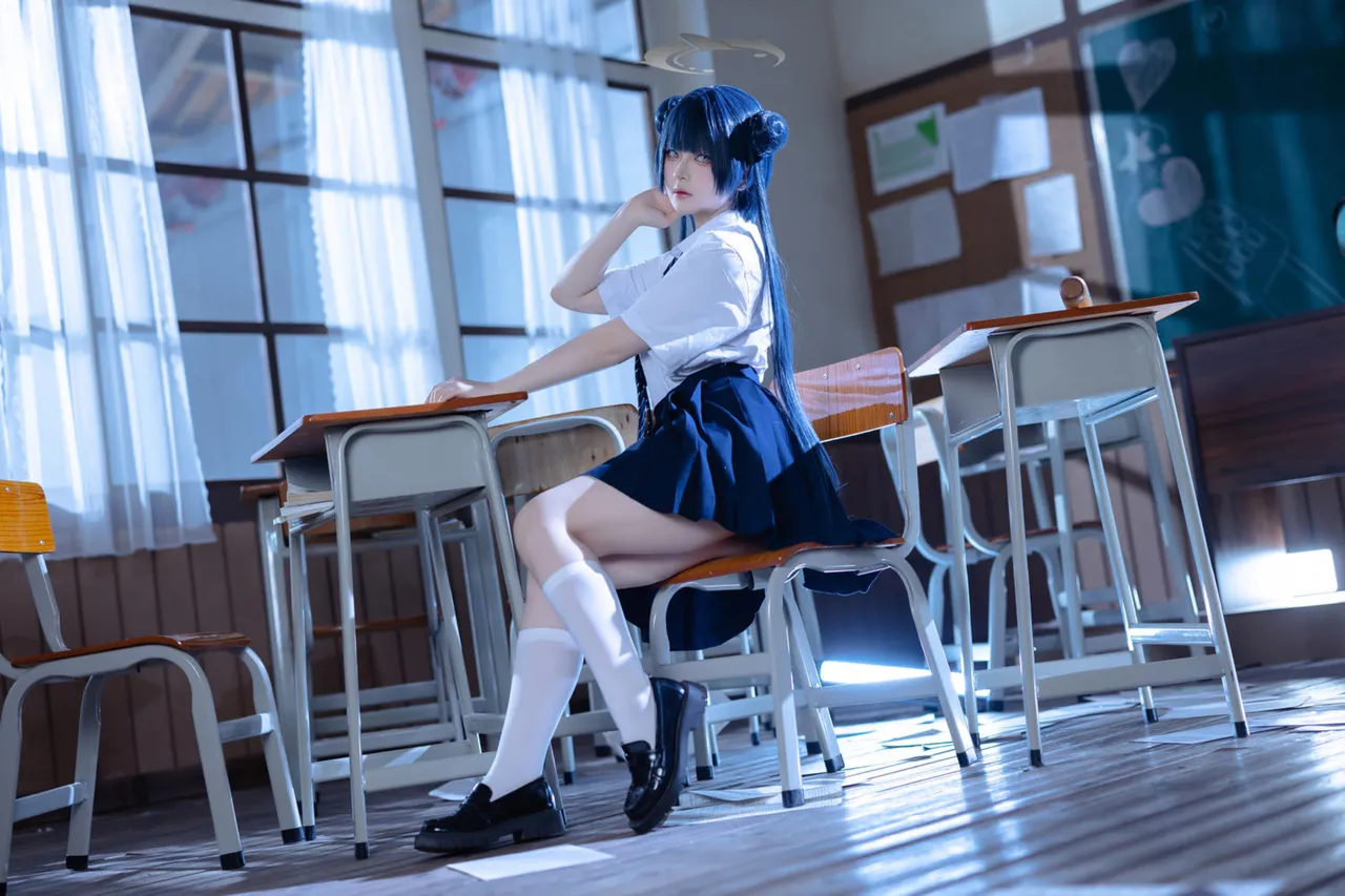 屿鱼 - 妃咲 JK (蔚蓝档案)-erohere15.webp