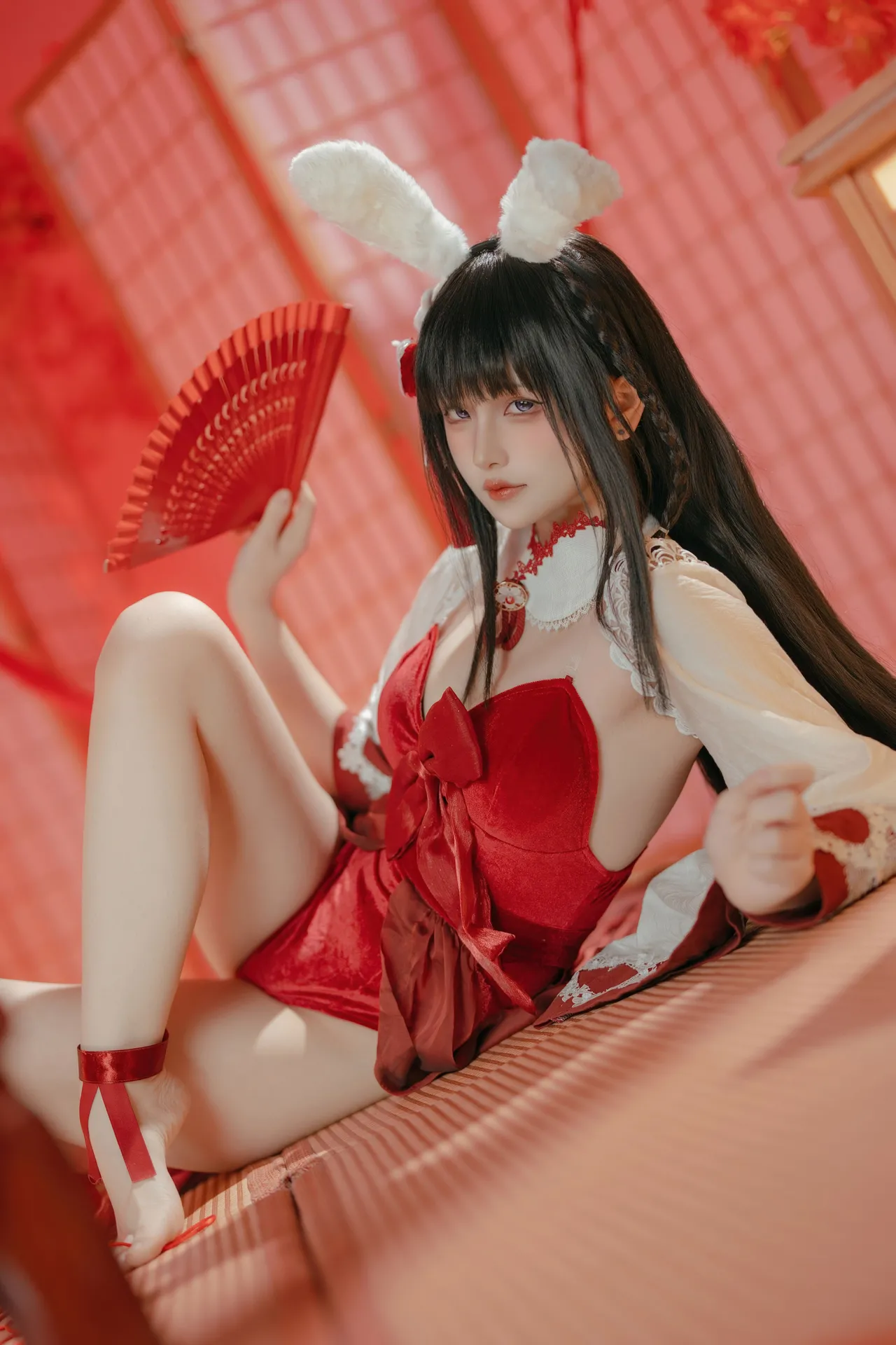 屿鱼 - 碧蓝航线 大山·祈愿的巫女兔 58P 340M-erohere10.webp