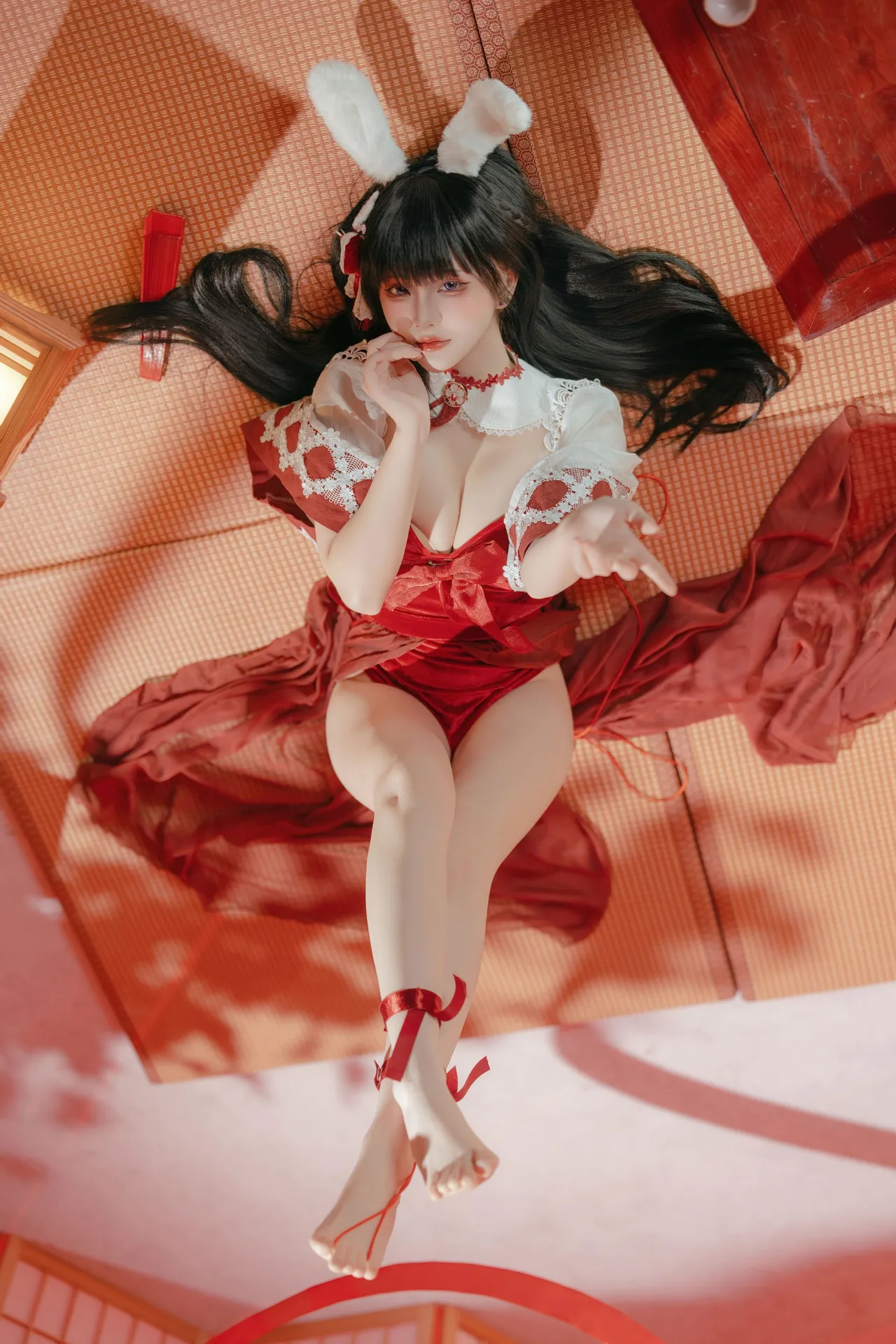 屿鱼 - 碧蓝航线 大山·祈愿的巫女兔 58P 340M-erohere12.webp