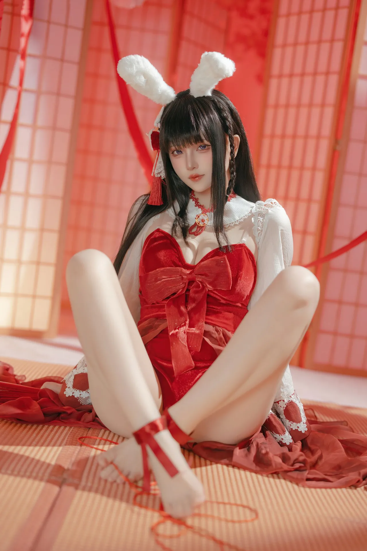 屿鱼 - 碧蓝航线 大山·祈愿的巫女兔 58P 340M-erohere16.webp