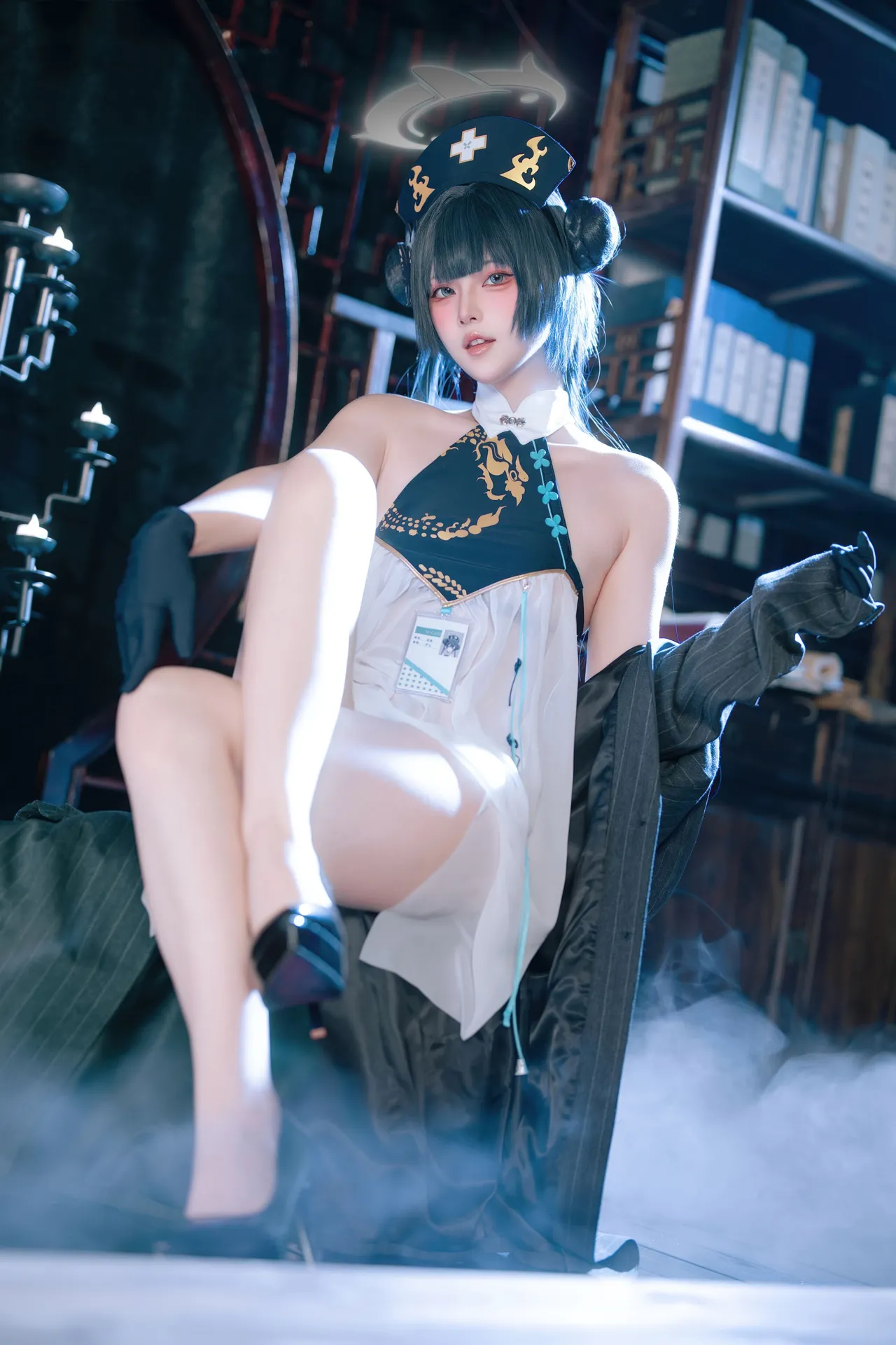 屿鱼 - 蔚蓝档案 妃咲同人护士 65P 358M-erohere15.webp