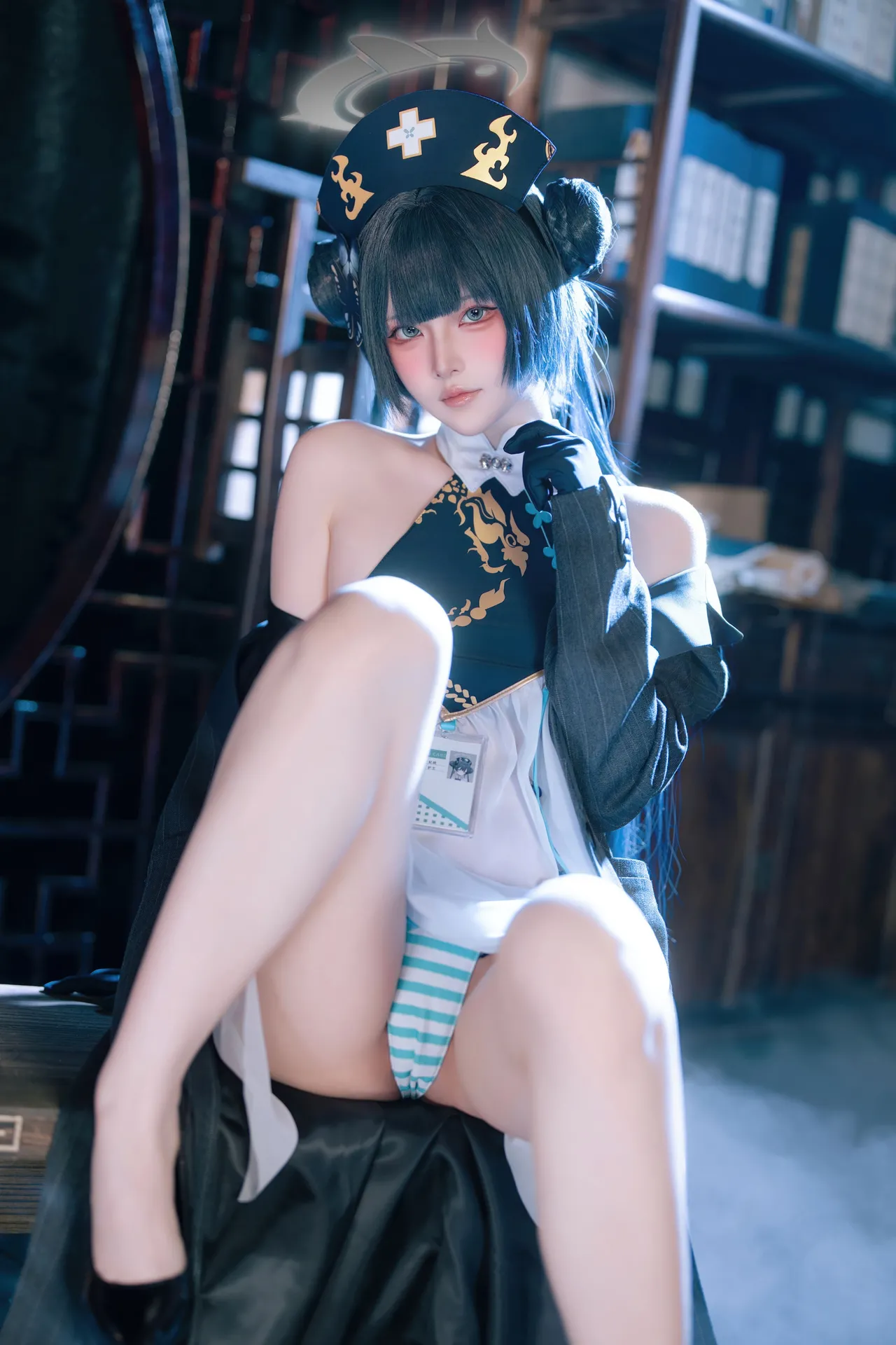 屿鱼 - 蔚蓝档案 妃咲同人护士 65P 358M-erohere2.webp