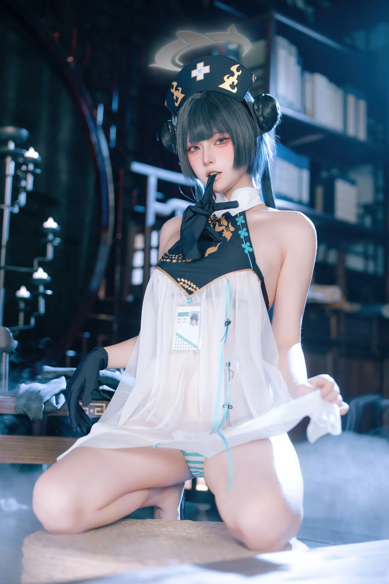 屿鱼 - 蔚蓝档案 妃咲同人护士 65P 358M-erohere23.webp