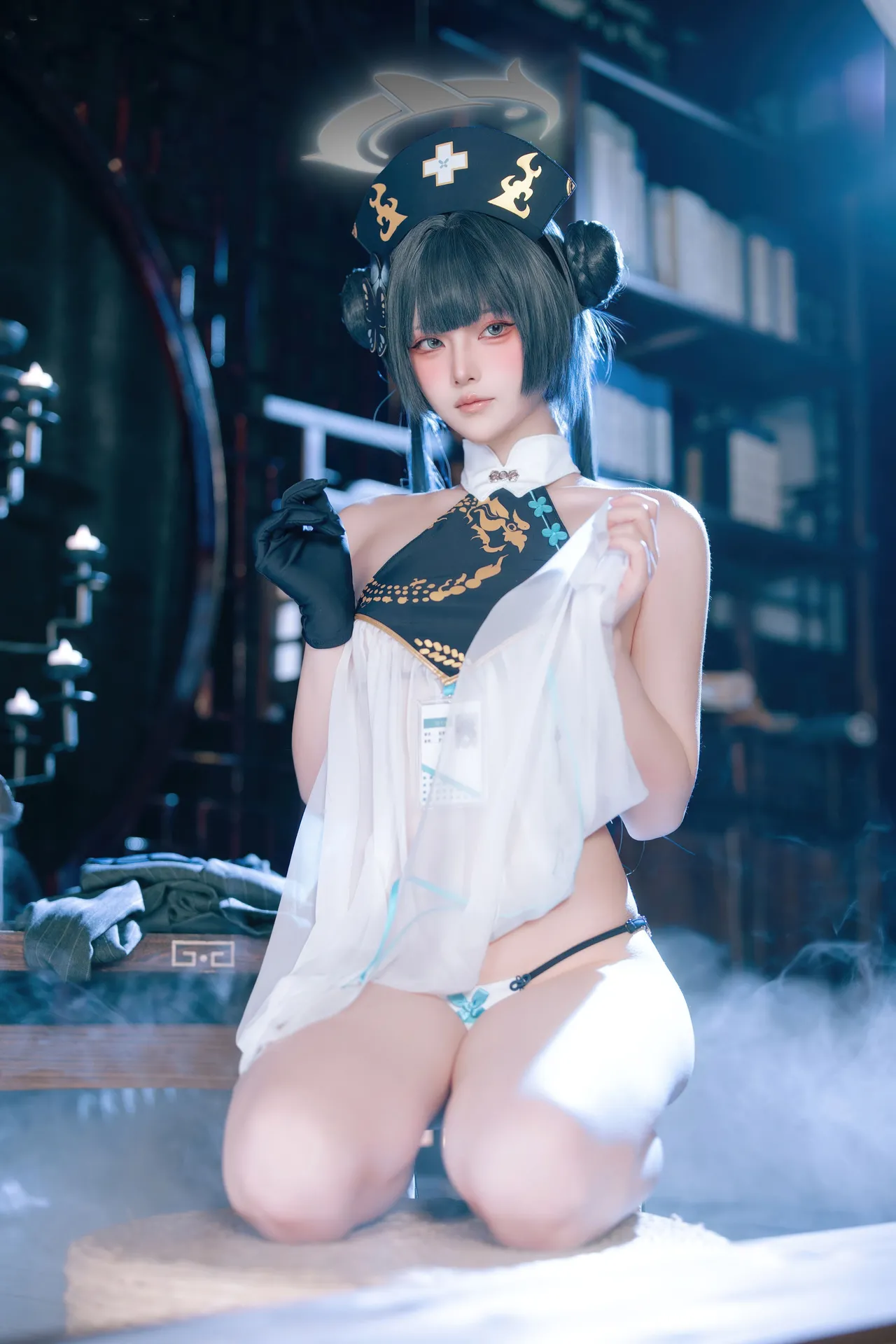 屿鱼 - 蔚蓝档案 妃咲同人护士 65P 358M-erohere25.webp