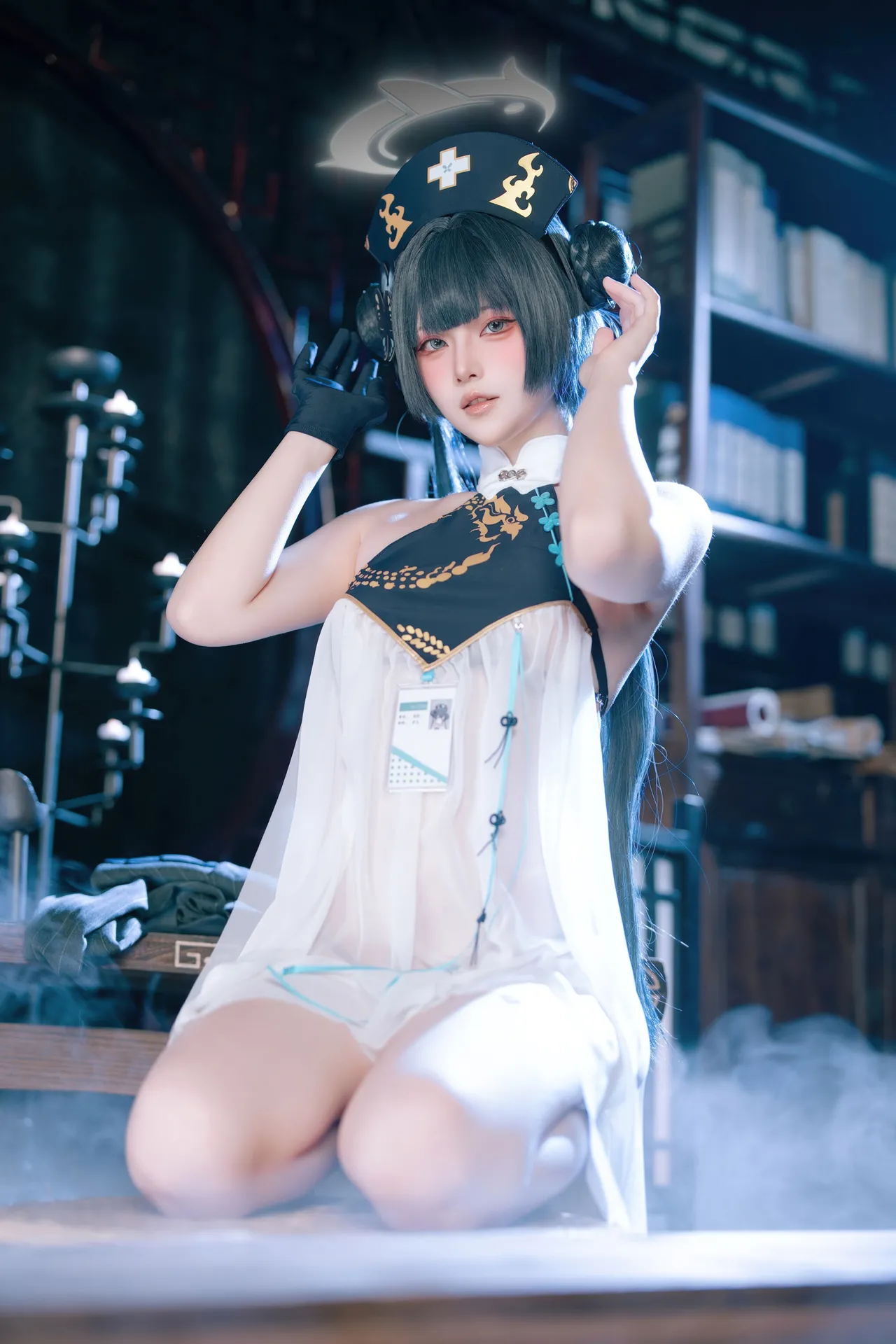 屿鱼 - 蔚蓝档案 妃咲同人护士 65P 358M-erohere26.webp