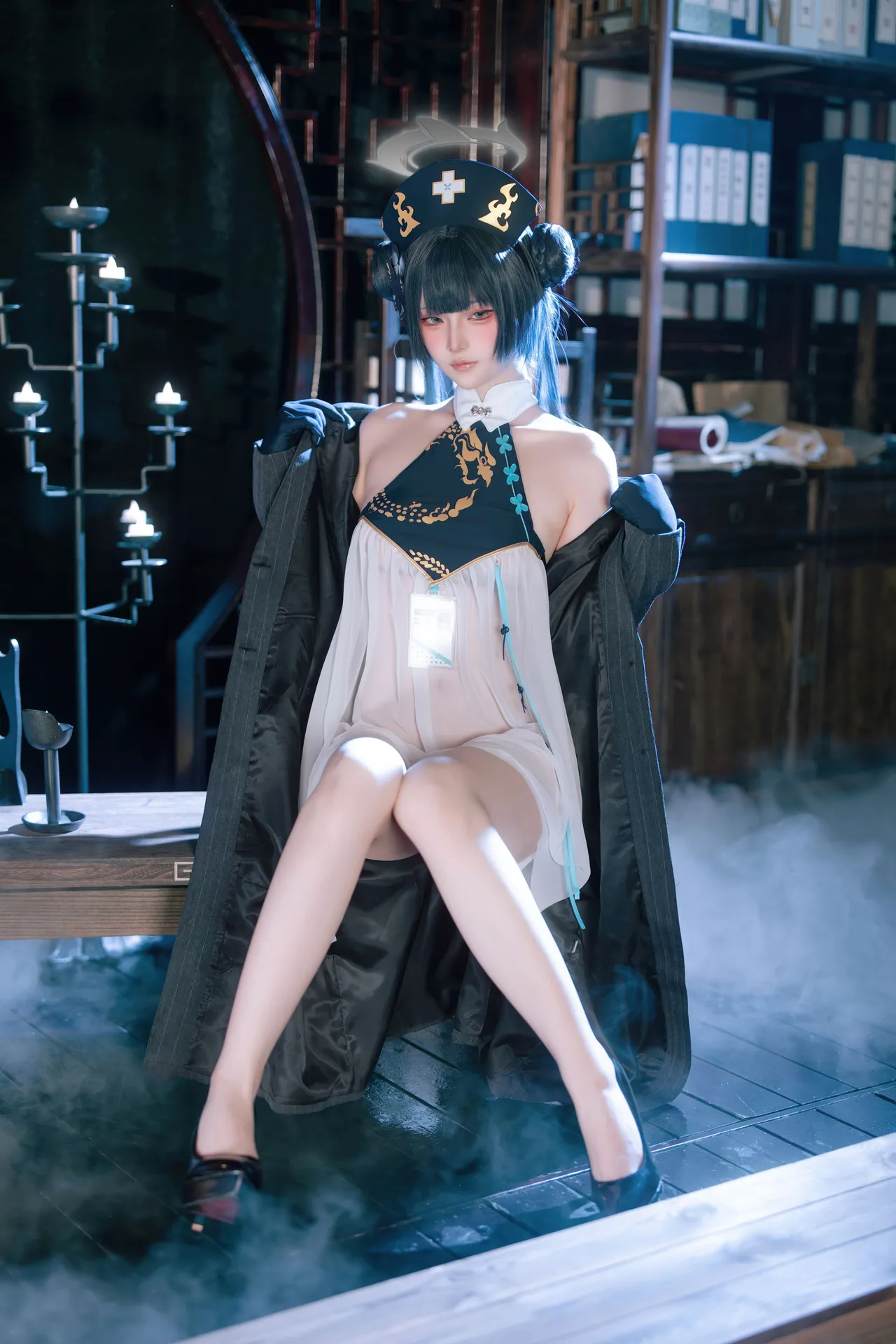 屿鱼 - 蔚蓝档案 妃咲同人护士 65P 358M-erohere3.webp