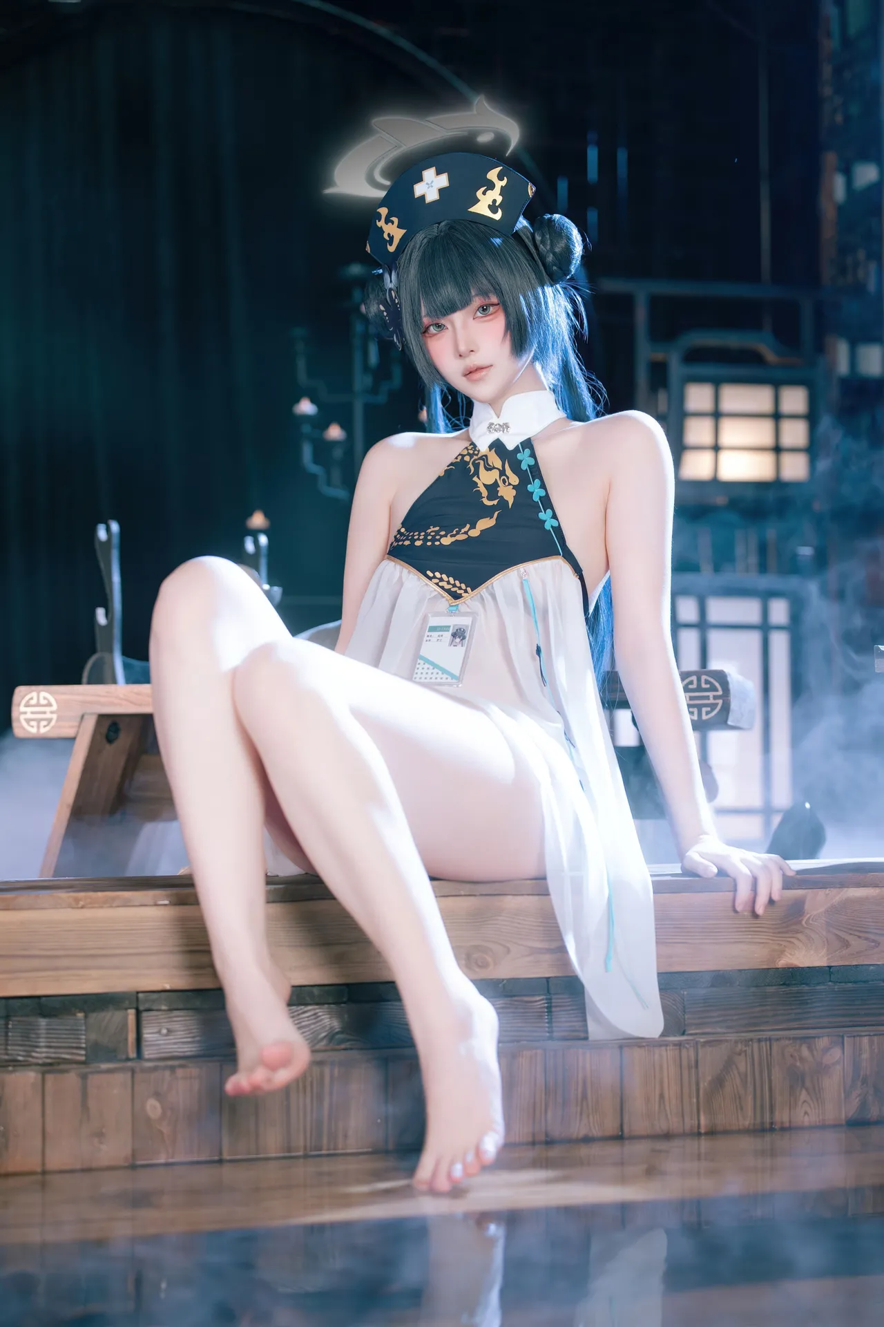 屿鱼 - 蔚蓝档案 妃咲同人护士 65P 358M-erohere33.webp