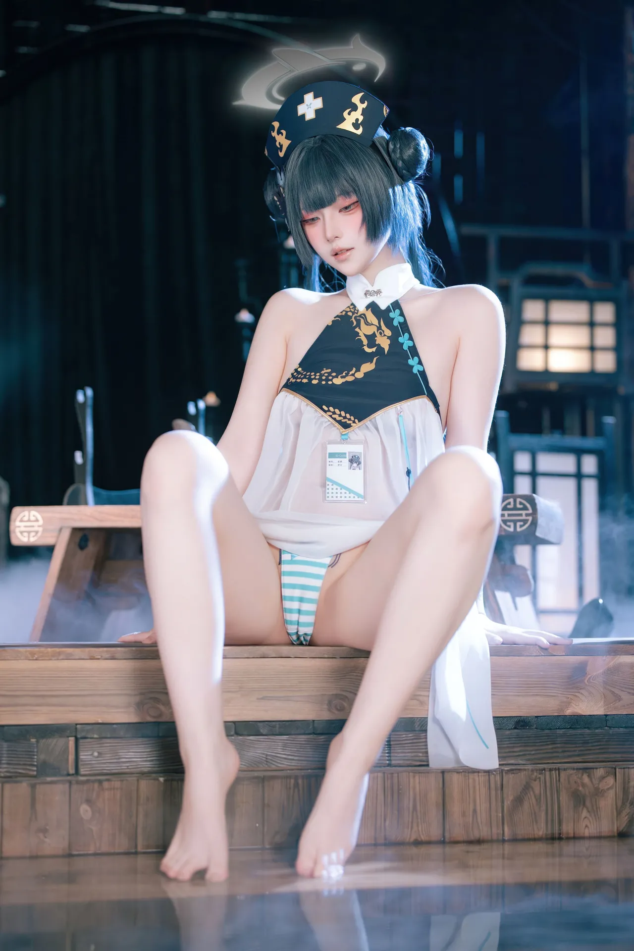 屿鱼 - 蔚蓝档案 妃咲同人护士 65P 358M-erohere34.webp