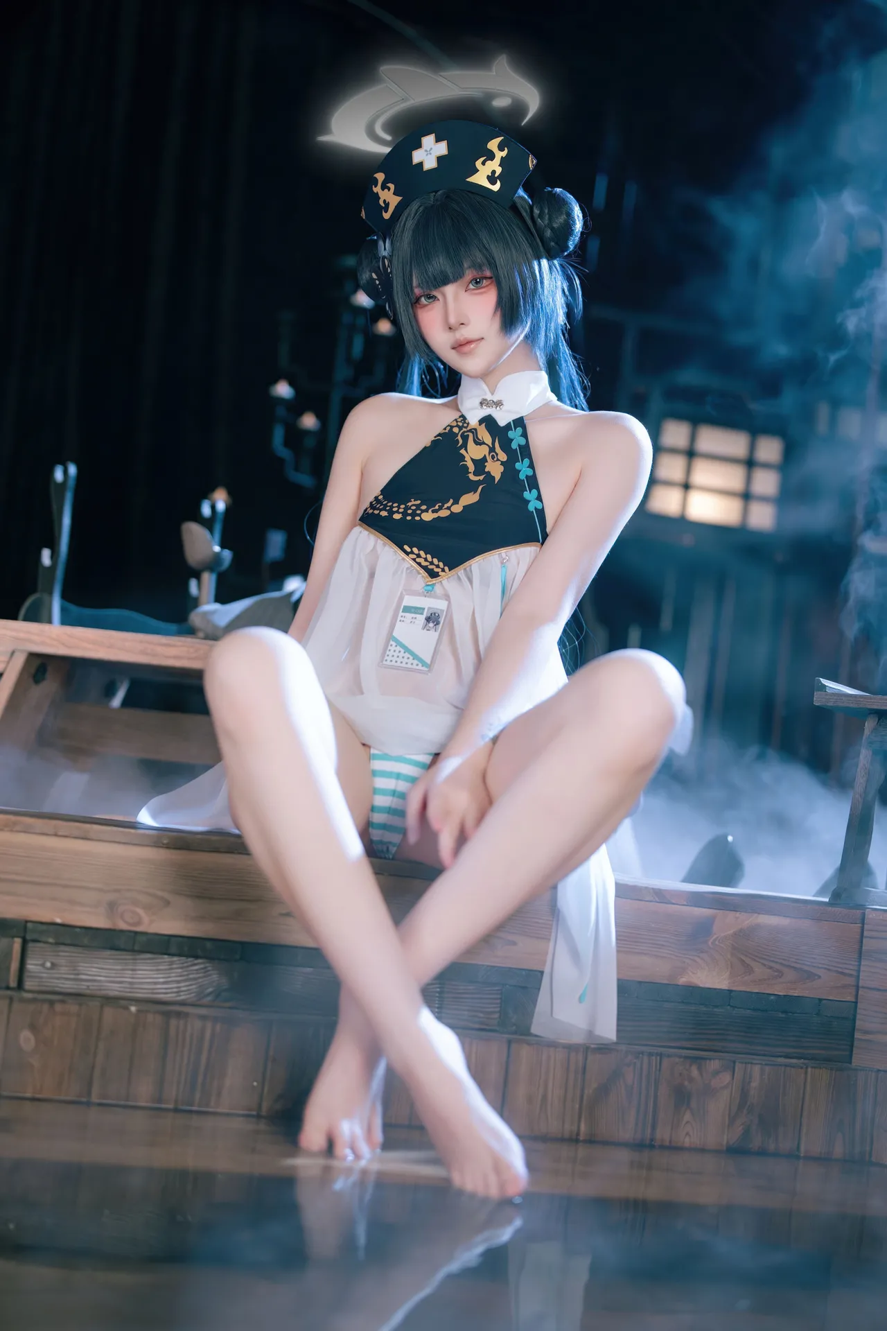 屿鱼 - 蔚蓝档案 妃咲同人护士 65P 358M-erohere38.webp