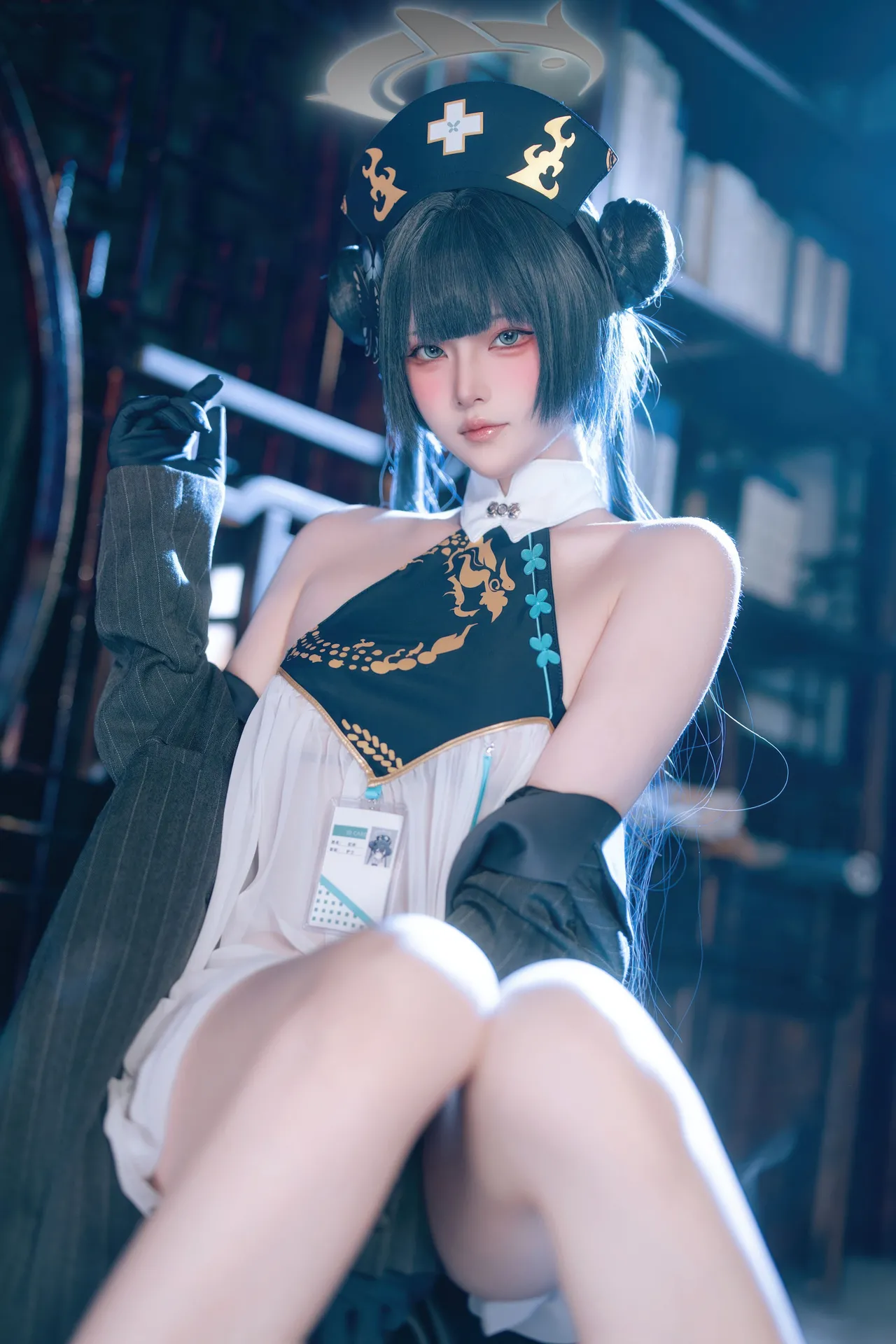 屿鱼 - 蔚蓝档案 妃咲同人护士 65P 358M-erohere6.webp