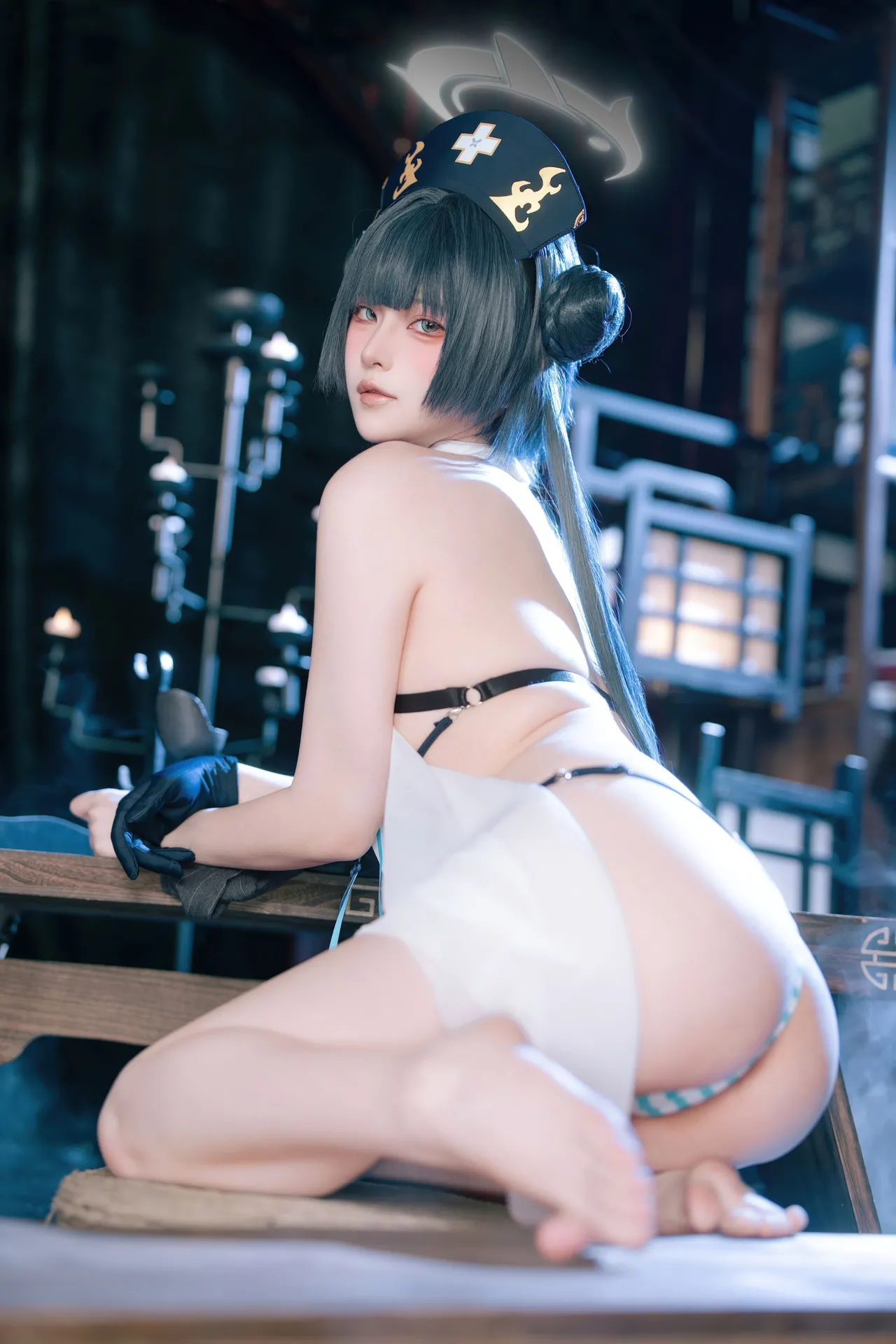 屿鱼 - 蔚蓝档案 妃咲同人护士 65P 358M-erohere61.webp