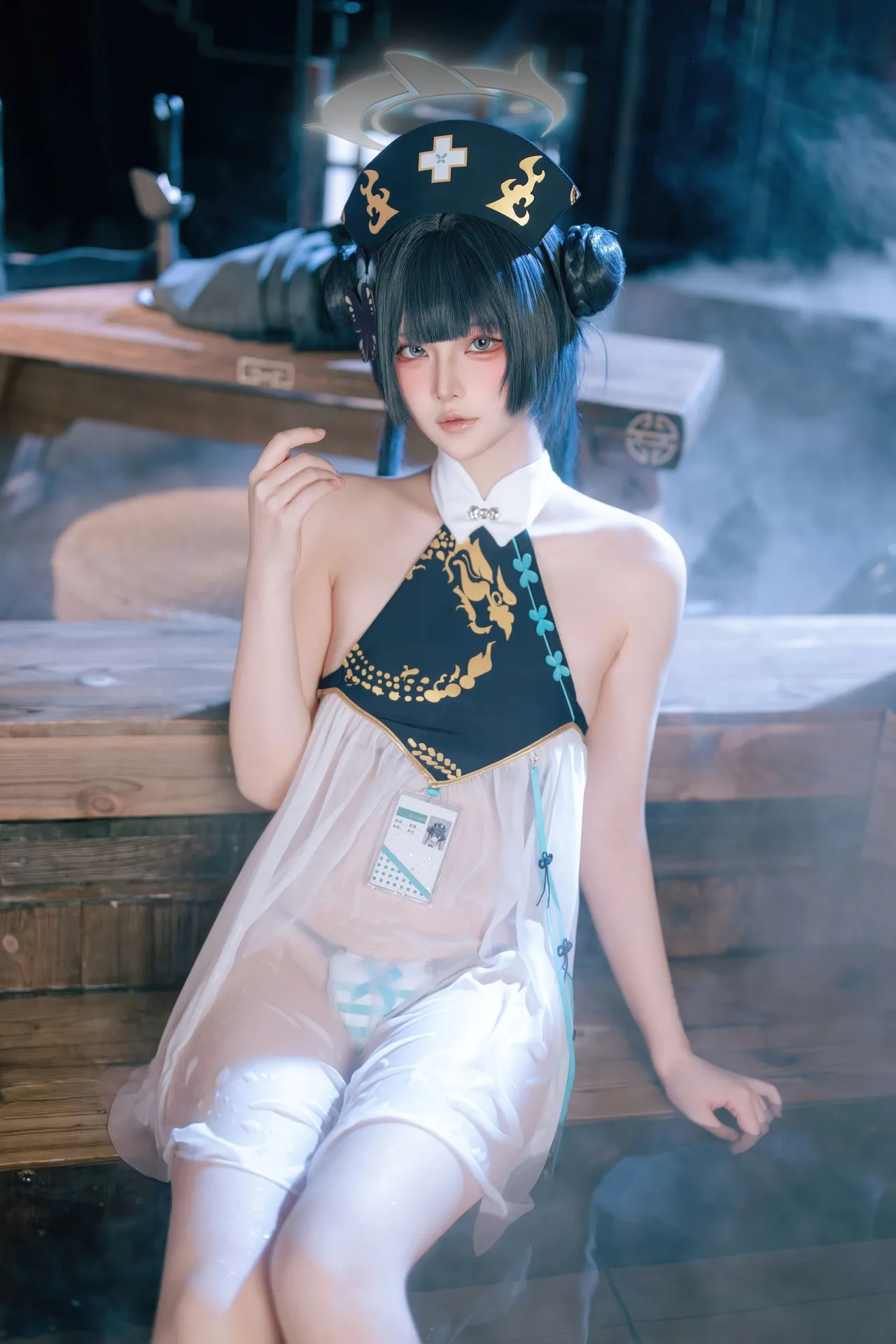 屿鱼 - 蔚蓝档案 妃咲同人护士 65P 358M-erohere63.webp