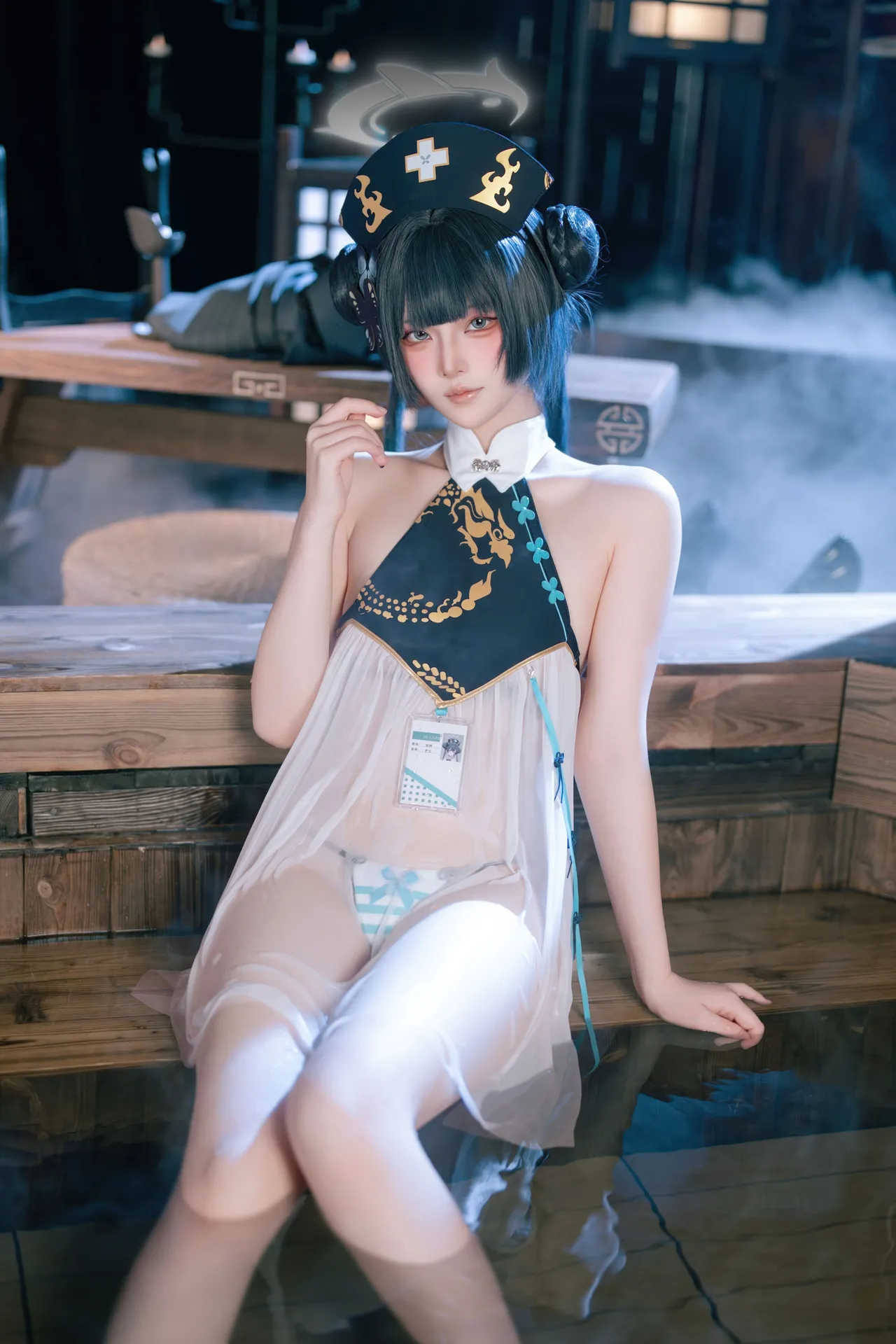 屿鱼 - 蔚蓝档案 妃咲同人护士 65P 358M-erohere64.webp