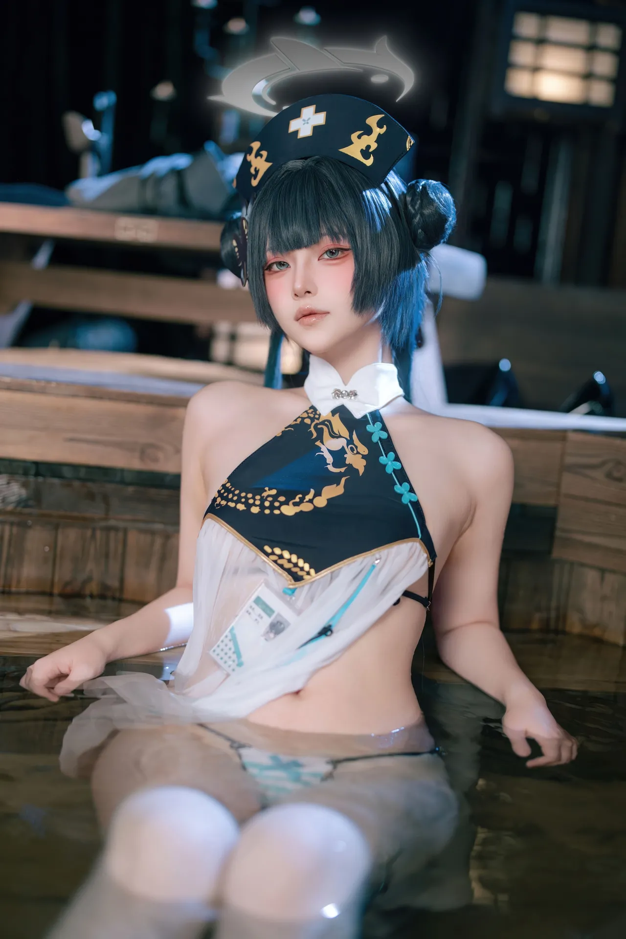 屿鱼 - 蔚蓝档案 妃咲同人护士 65P 358M-erohere65.webp