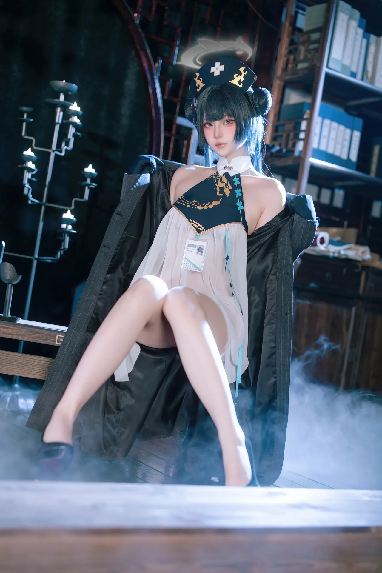 屿鱼 - 蔚蓝档案 妃咲同人护士 65P 358M-erohere8.webp