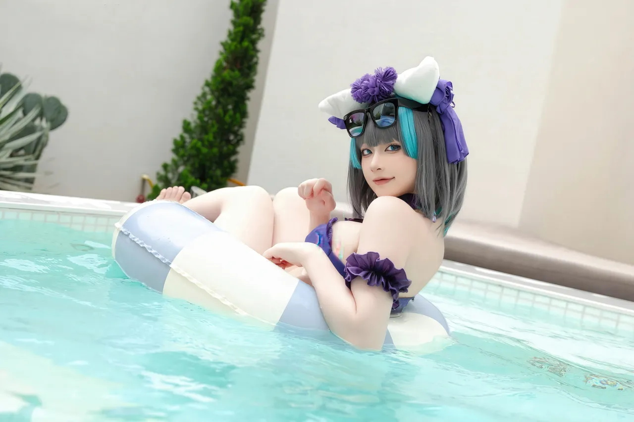 屿鱼 NO.059 柴郡泳装 29P 235M-erohere12.webp