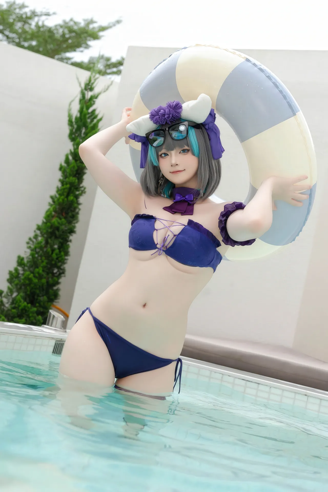 屿鱼 NO.059 柴郡泳装 29P 235M-erohere13.webp