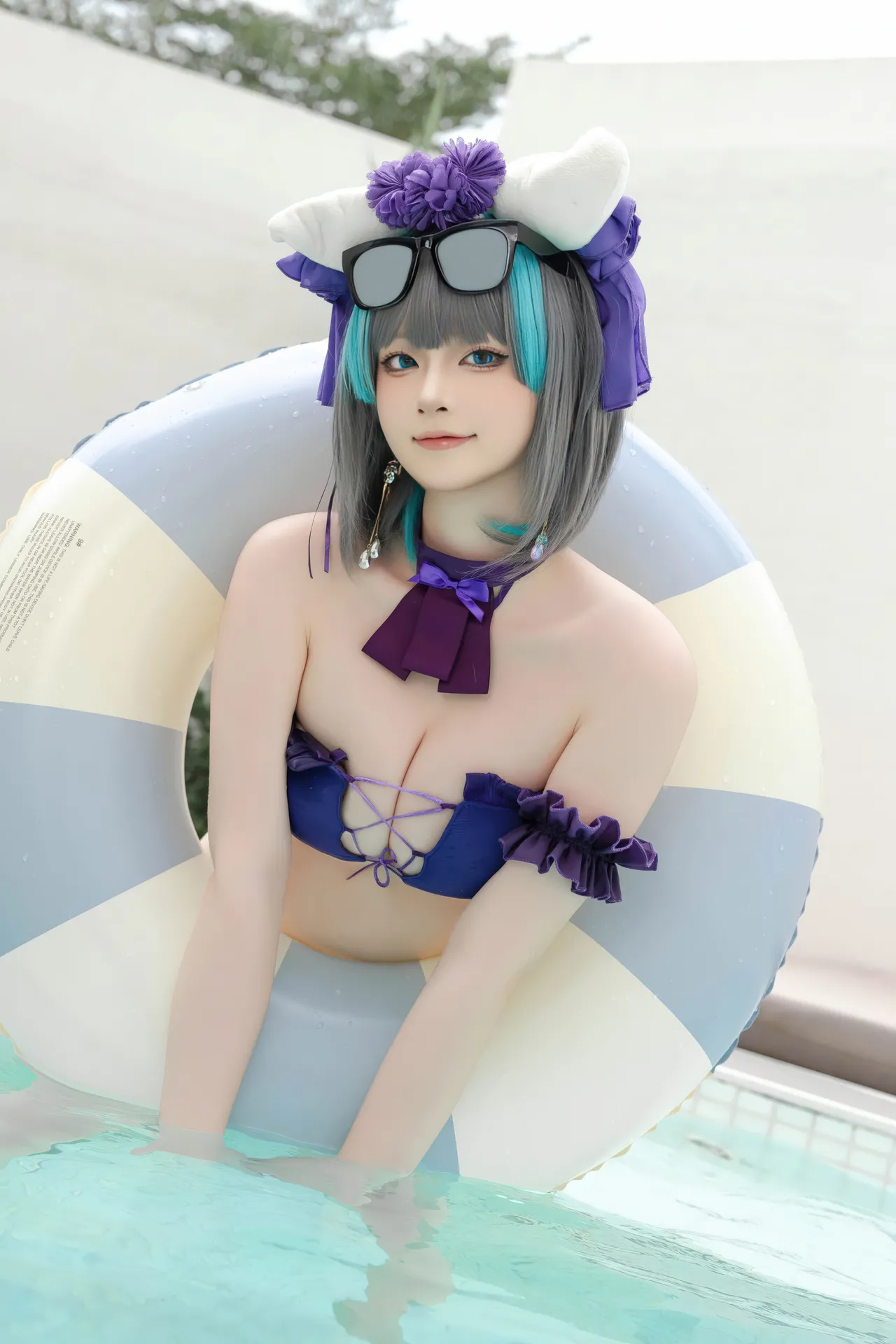 屿鱼 NO.059 柴郡泳装 29P 235M-erohere16.webp