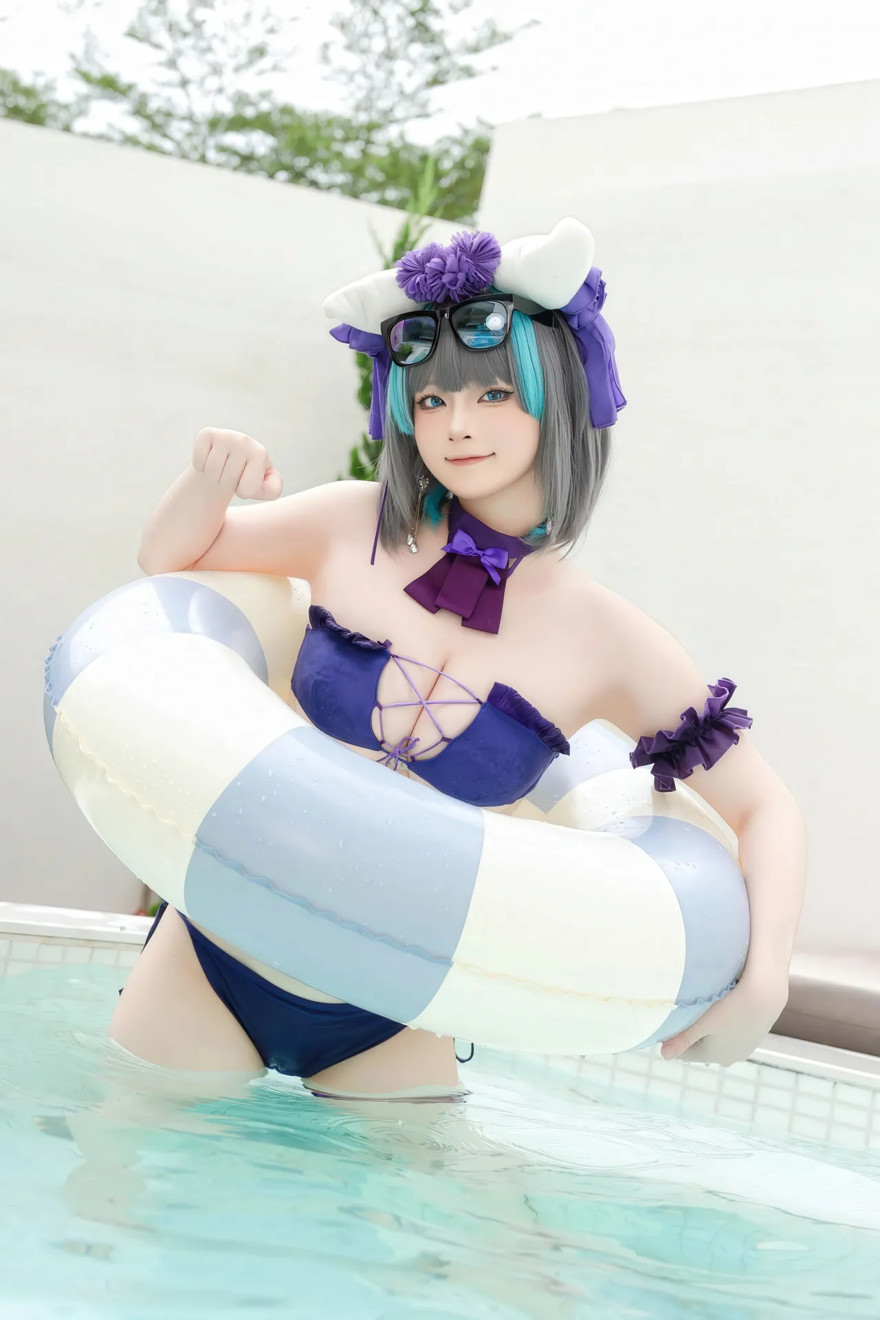 屿鱼 NO.059 柴郡泳装 29P 235M-erohere17.webp