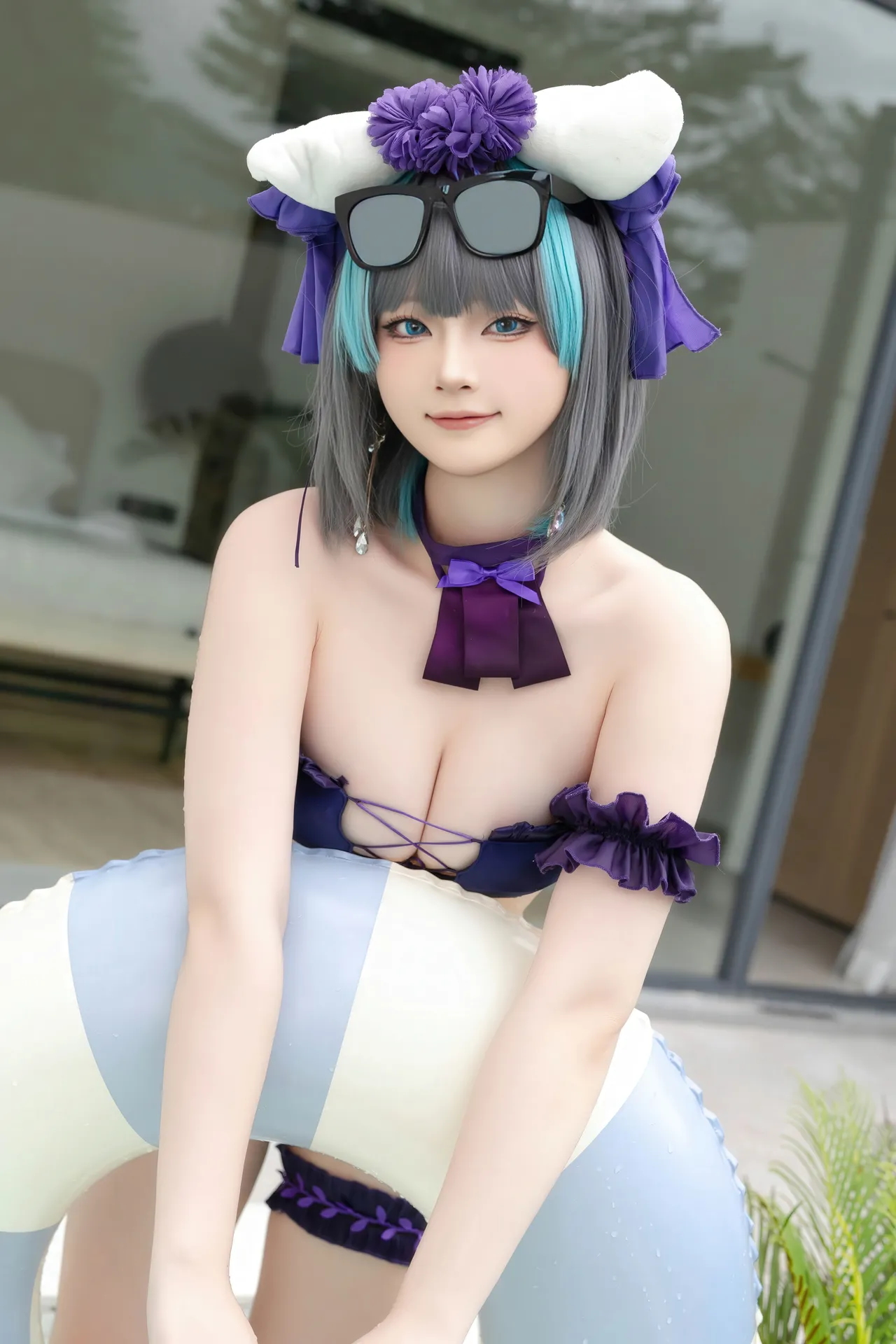 屿鱼 NO.059 柴郡泳装 29P 235M-erohere24.webp