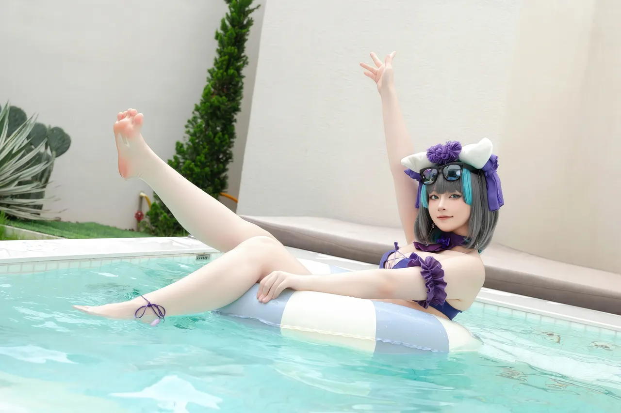 屿鱼 NO.059 柴郡泳装 29P 235M-erohere8.webp