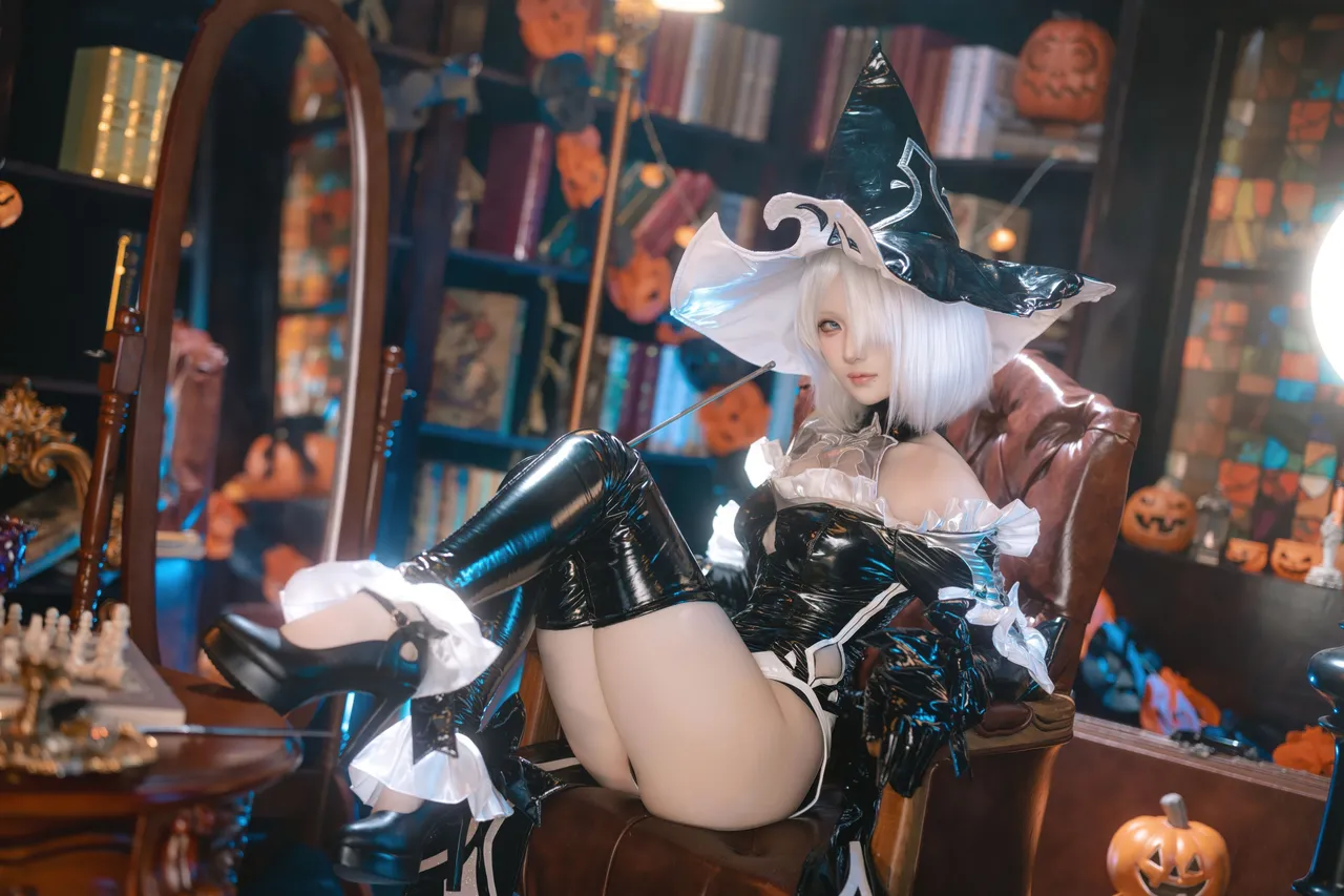 屿鱼Yukako - 尼尔：机械纪元 2B 万圣女巫同人-erohere18.webp