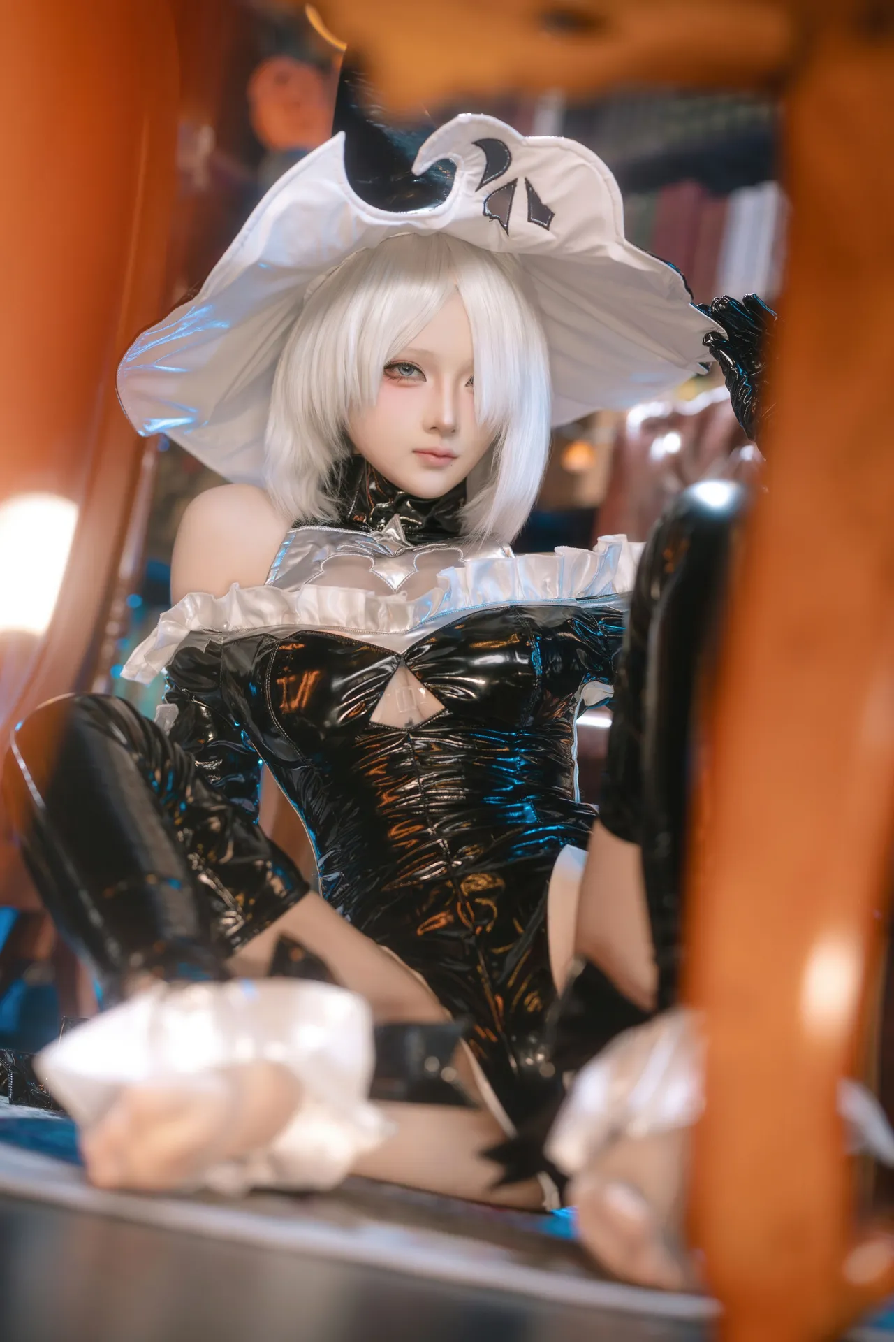 屿鱼Yukako - 尼尔：机械纪元 2B 万圣女巫同人-erohere65.webp
