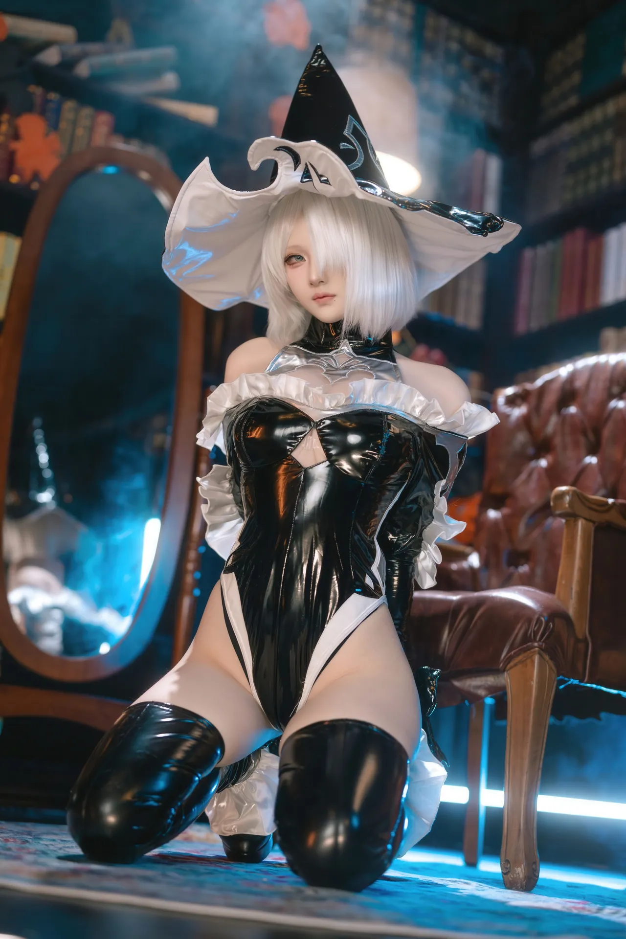 屿鱼Yukako - 尼尔：机械纪元 2B 万圣女巫同人-erohere7.webp