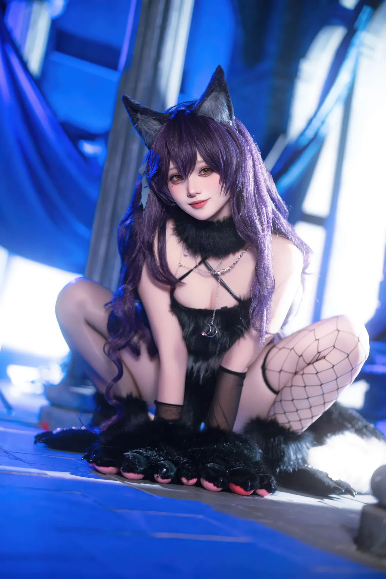 屿鱼Yukako - 碧蓝航线 爱宕 狼人-erohere15.webp