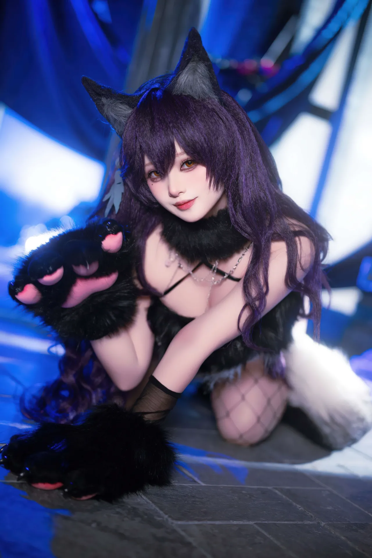 屿鱼Yukako - 碧蓝航线 爱宕 狼人-erohere23.webp