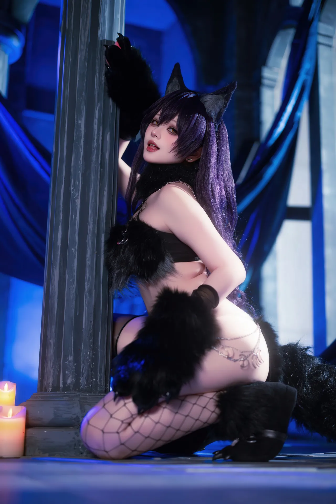 屿鱼Yukako - 碧蓝航线 爱宕 狼人-erohere33.webp
