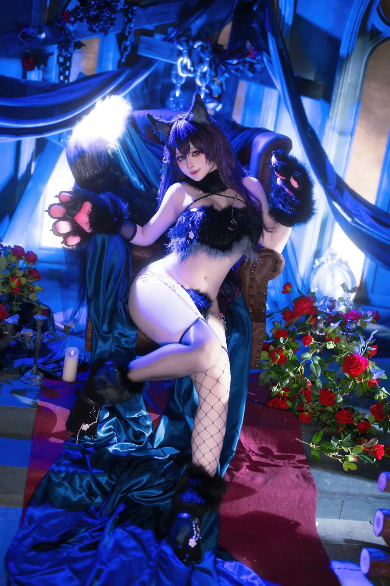 屿鱼Yukako - 碧蓝航线 爱宕 狼人-erohere42.webp