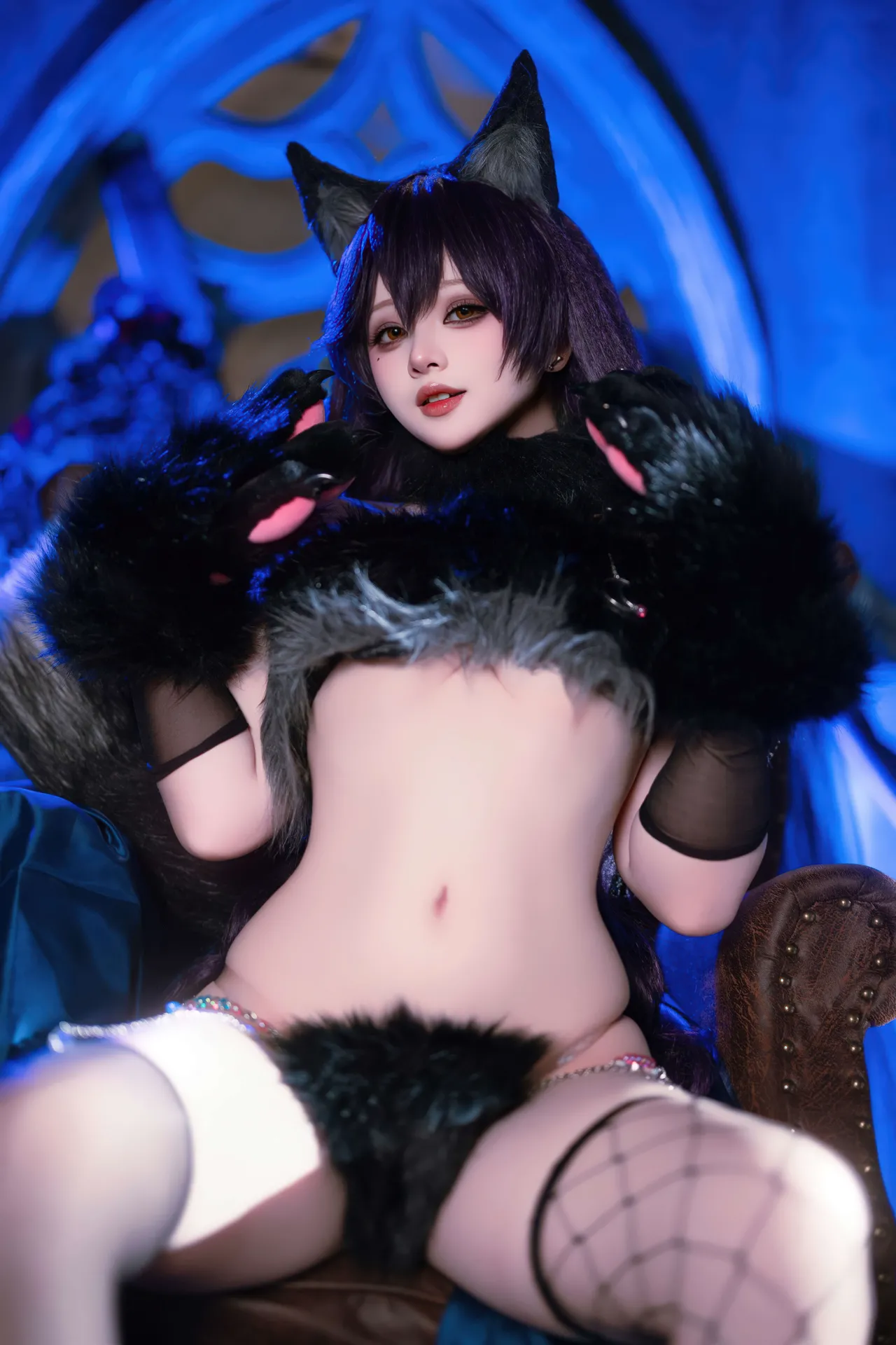 屿鱼Yukako - 碧蓝航线 爱宕 狼人-erohere43.webp