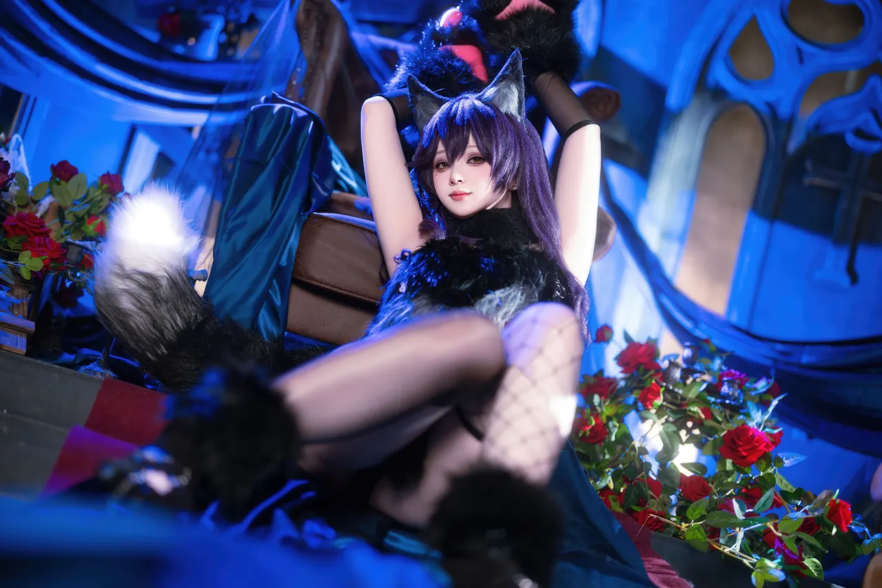 屿鱼Yukako - 碧蓝航线 爱宕 狼人-erohere48.webp